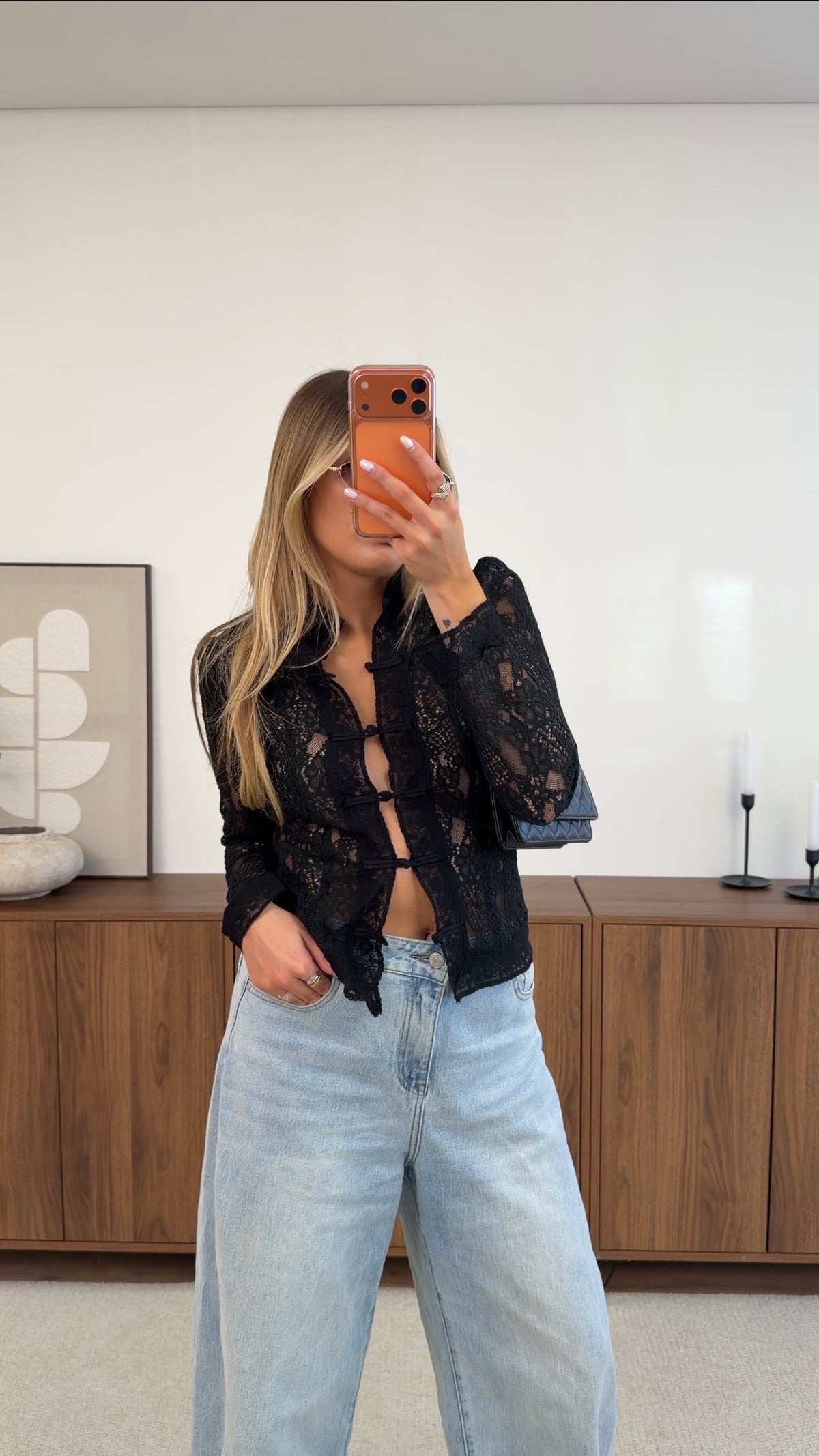 BLUSA MONICA - NEGRO