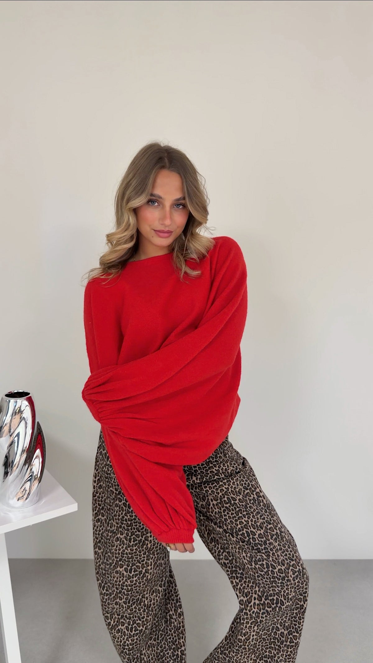 PULL ZOE - ROUGE