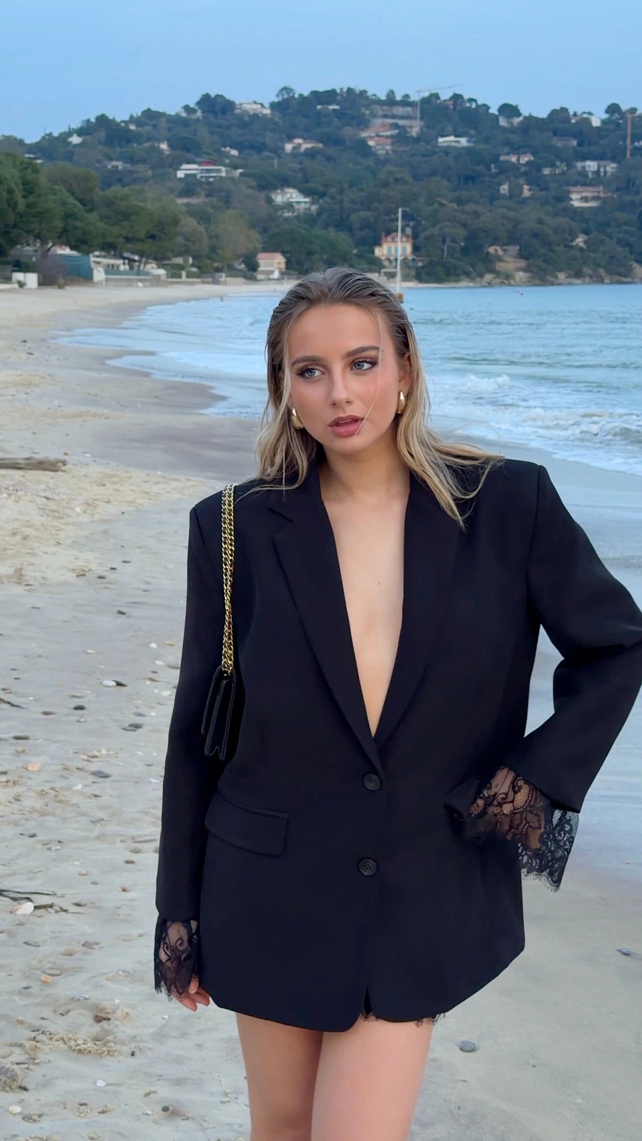 BLAZER ARIANE - NOIR