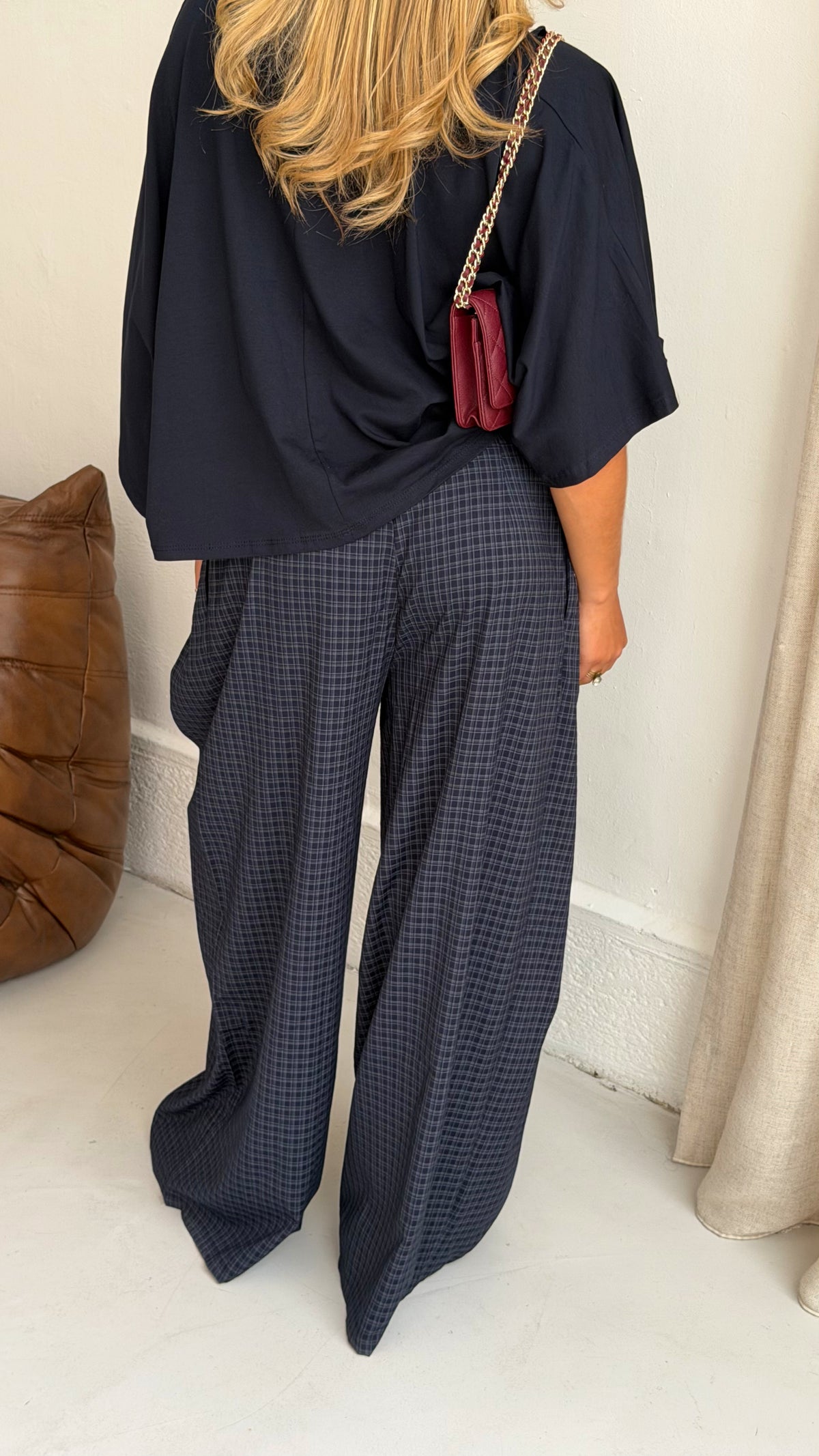 PANTALON STEPHANE - MARINE