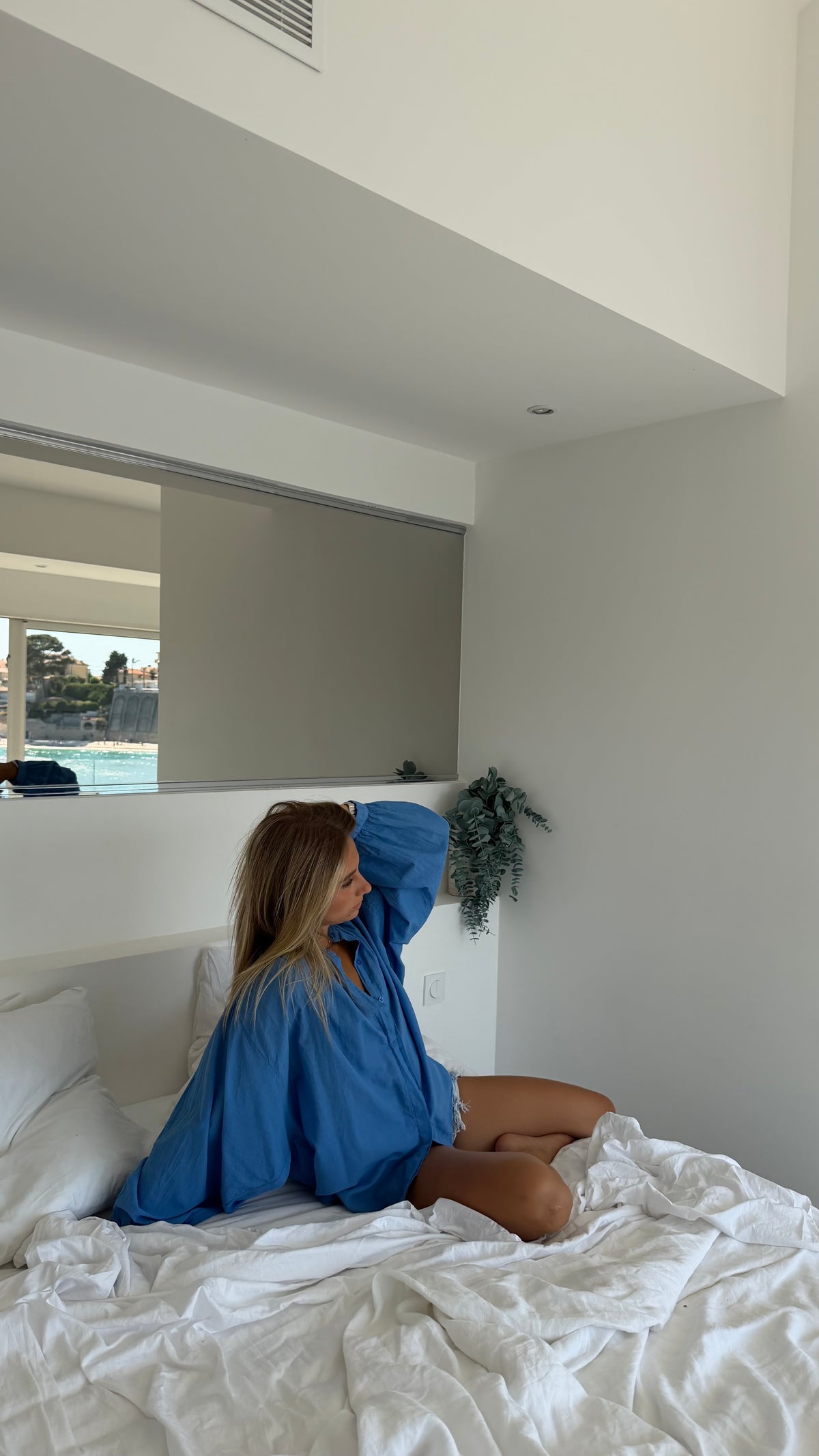 BLUSA CLÉA - AZUL REAL