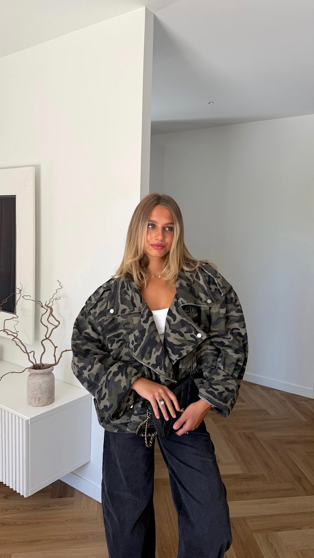 VESTE AXELLE - MILITAIRE