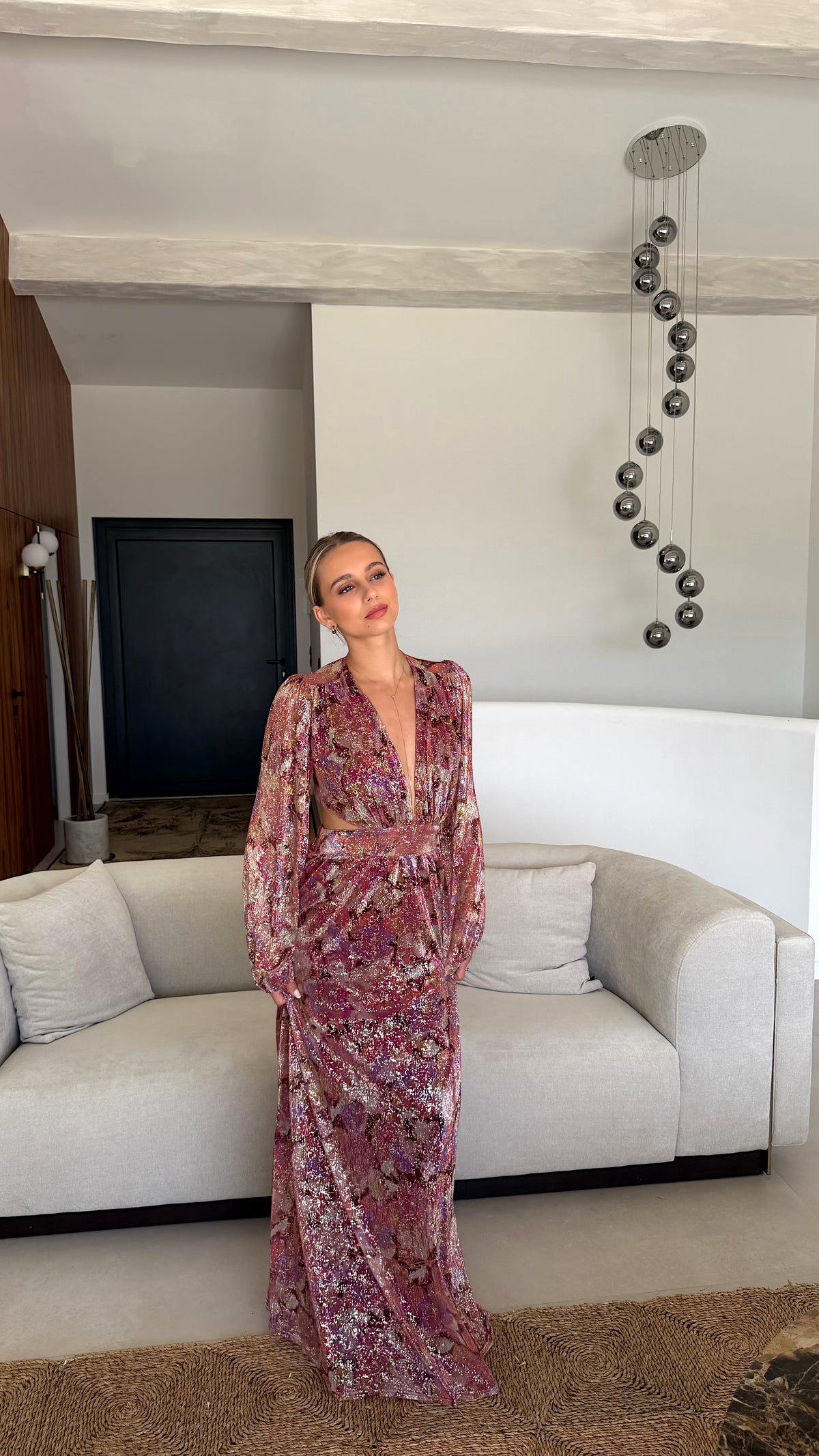 ROBE SIENNA - BORDEAUX