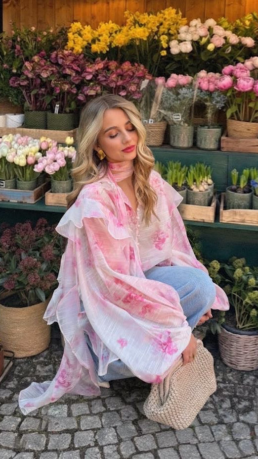 BLOUSE FANNY - ROSE