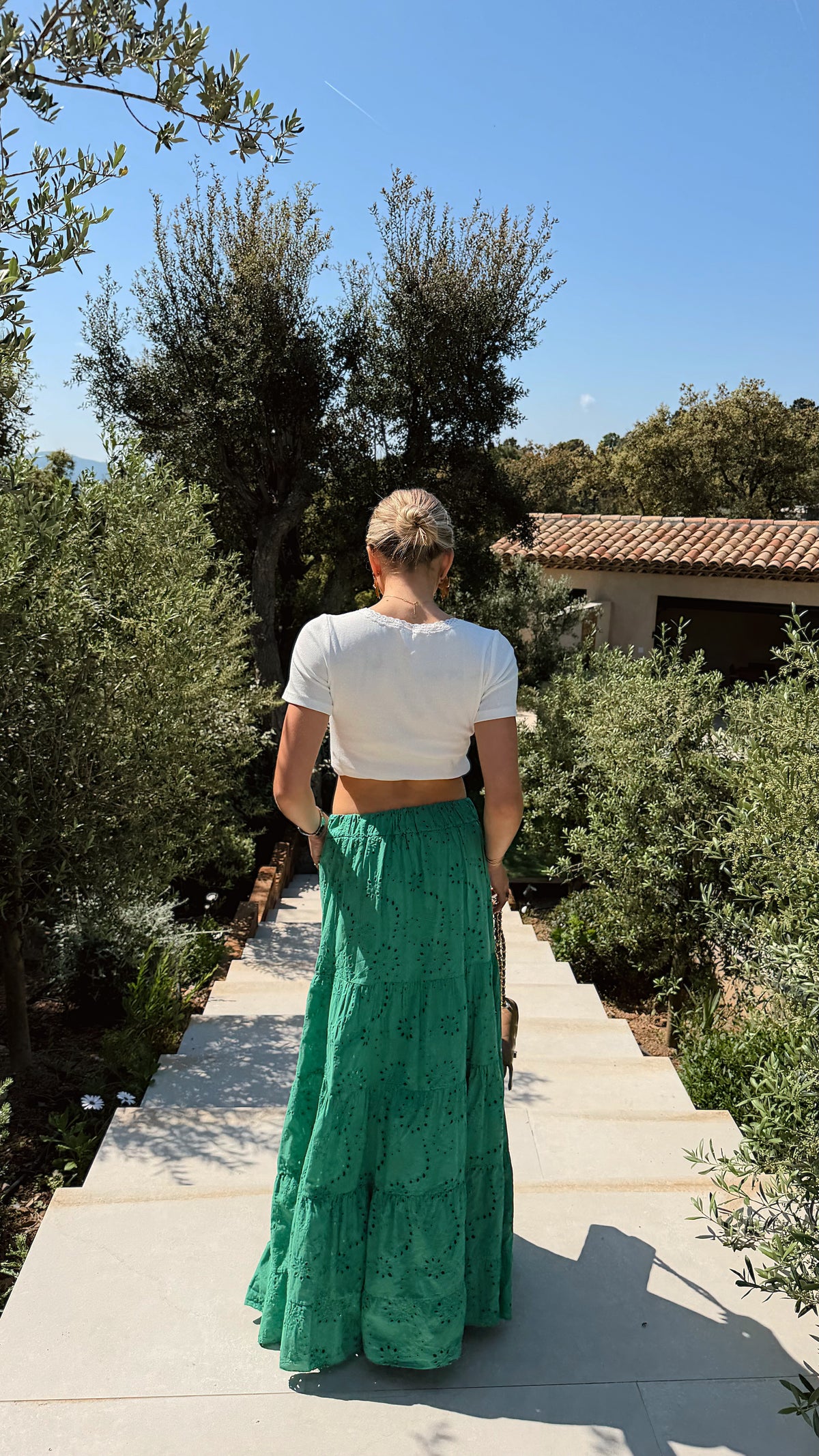 JUPE ELISA - VERT