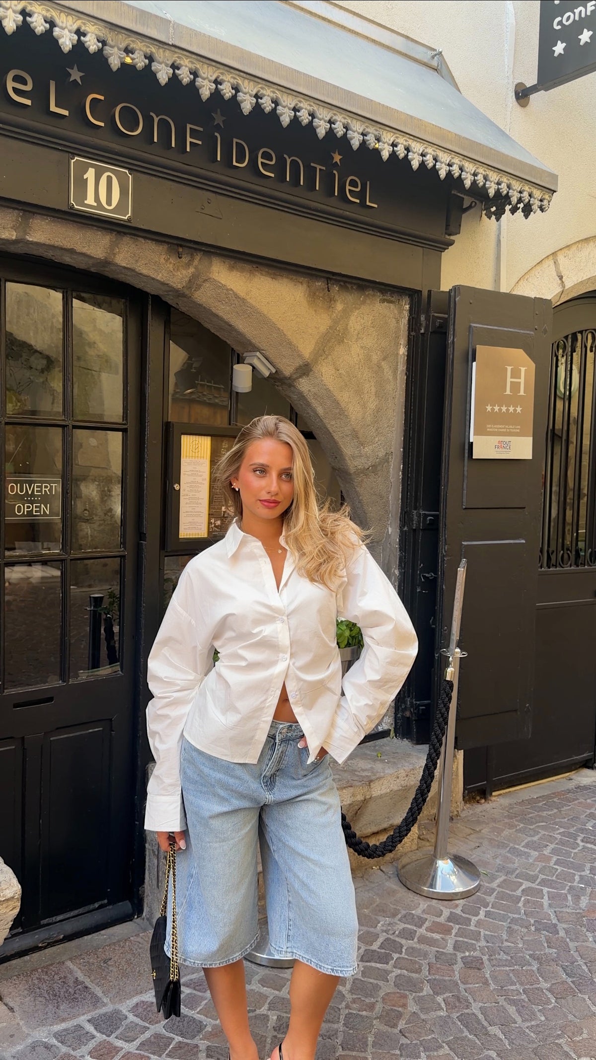 CHEMISE MOHA - BLANC