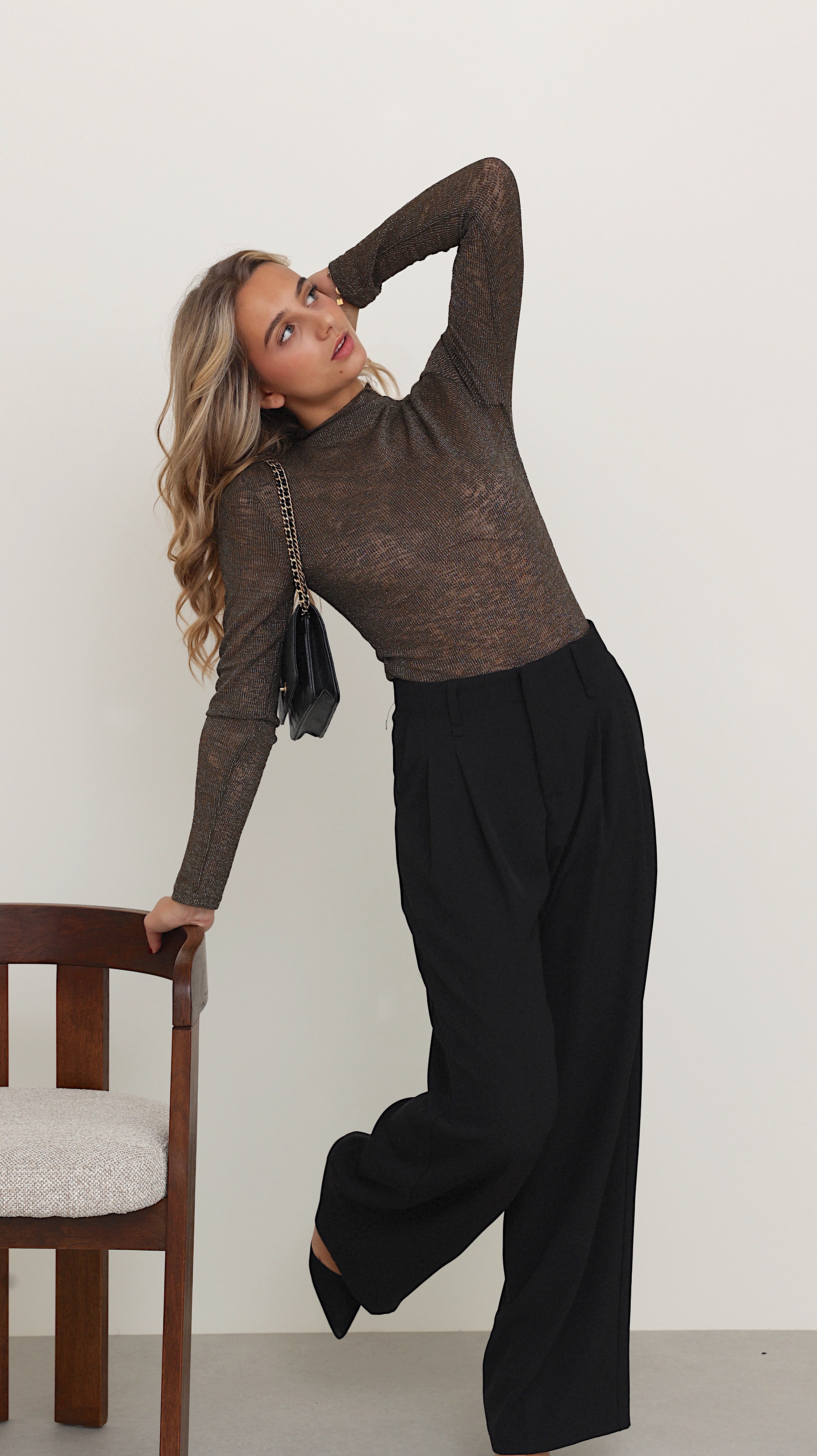 DAPHNÉE TOP - KHAKI