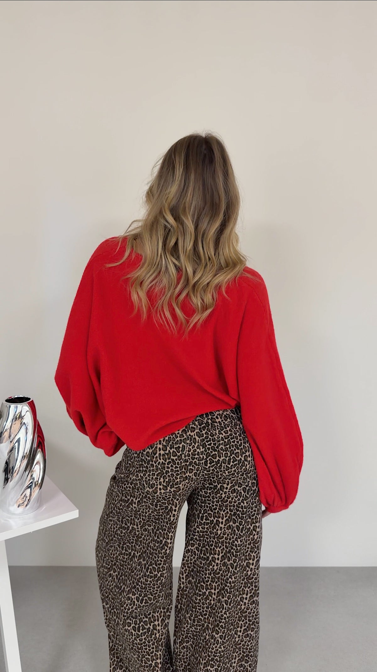 PULL ZOE - ROUGE