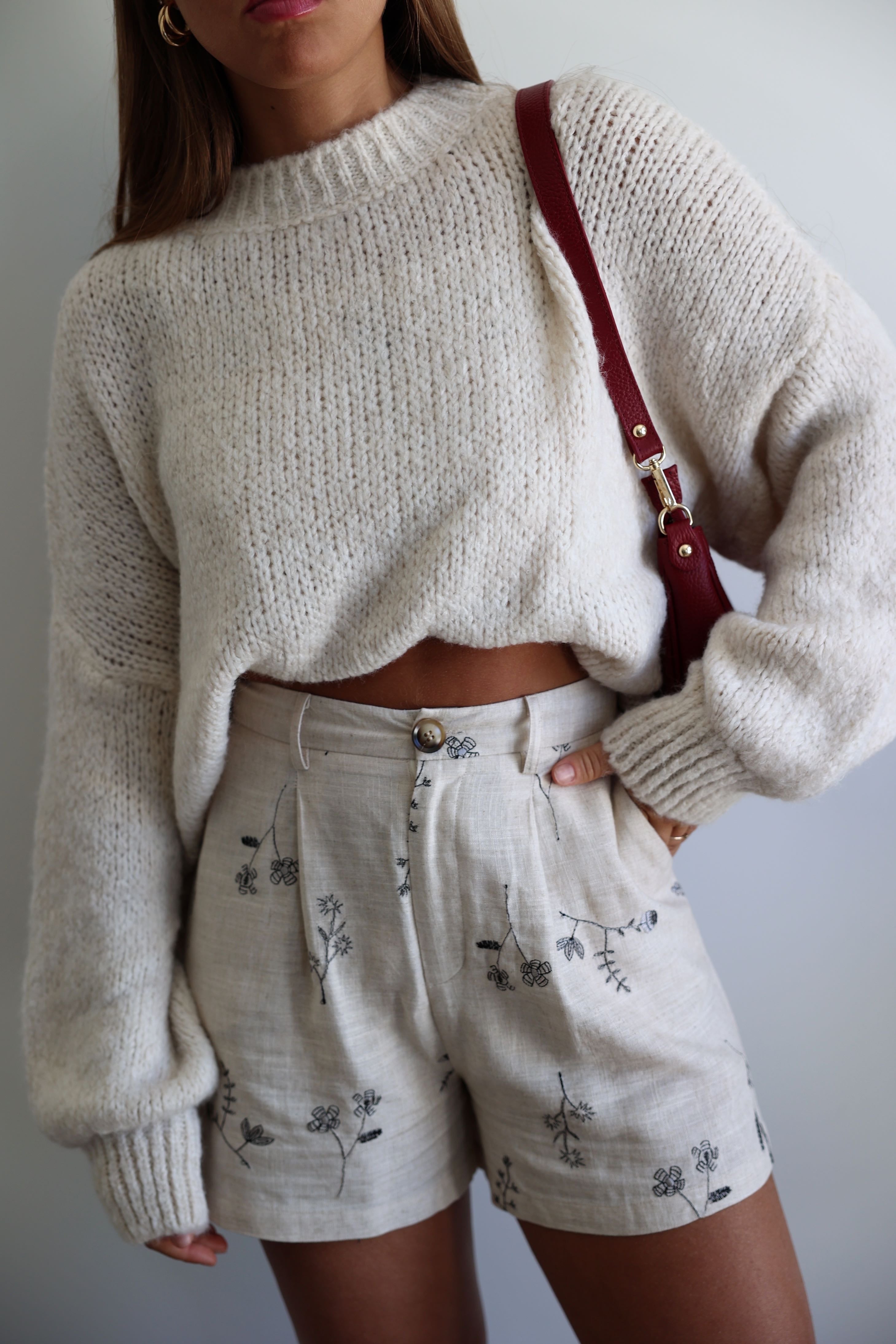 CLOÉ SWEATER - BEIGE