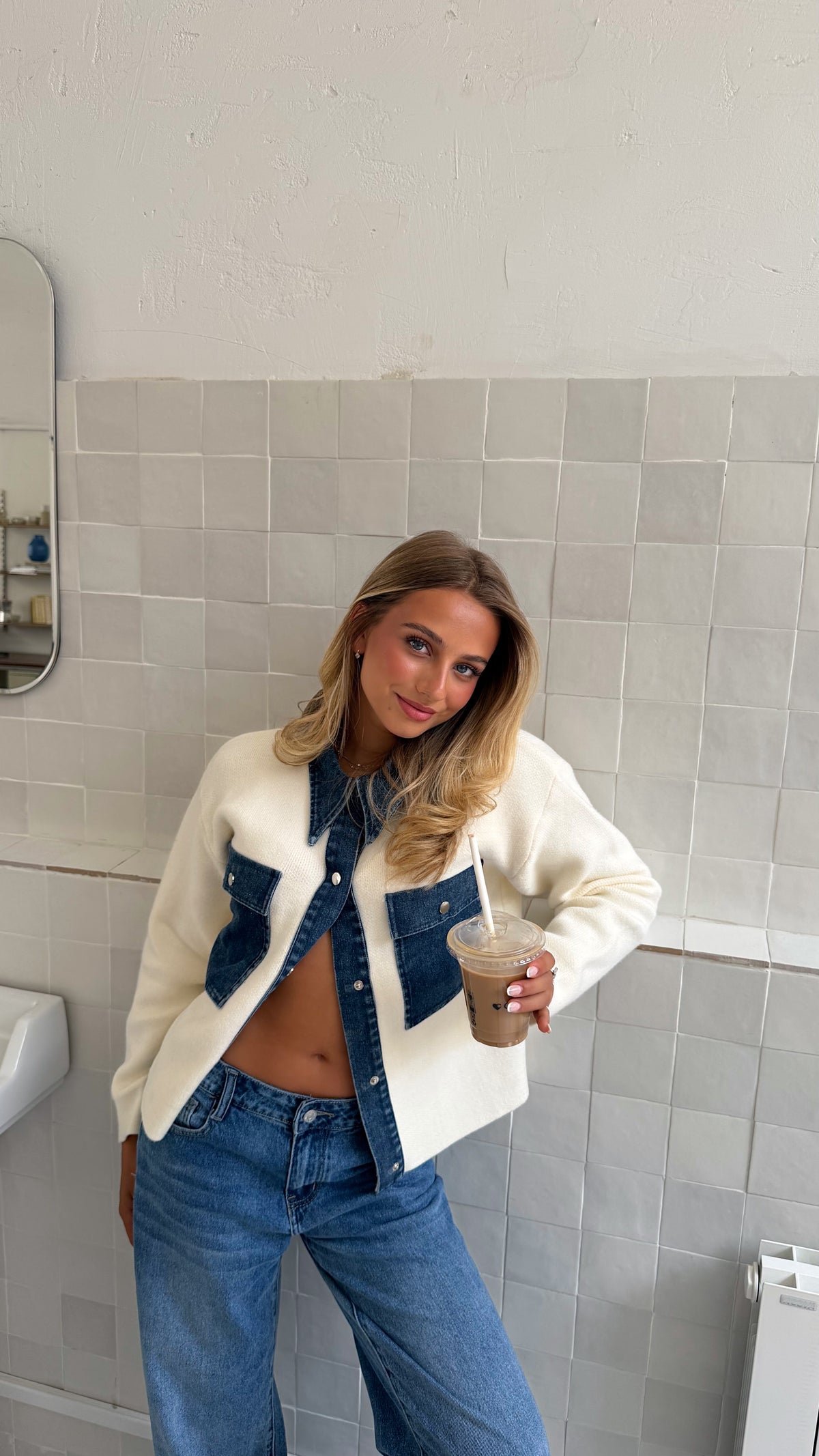GILET ASTRID - ECRU