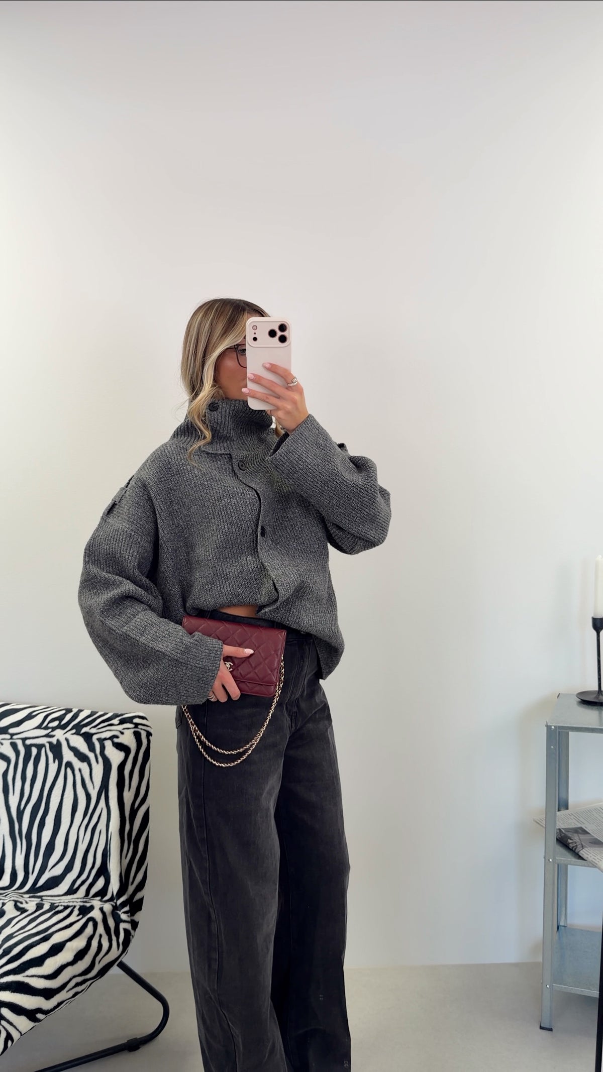 GILET LAURIE - GRIS
