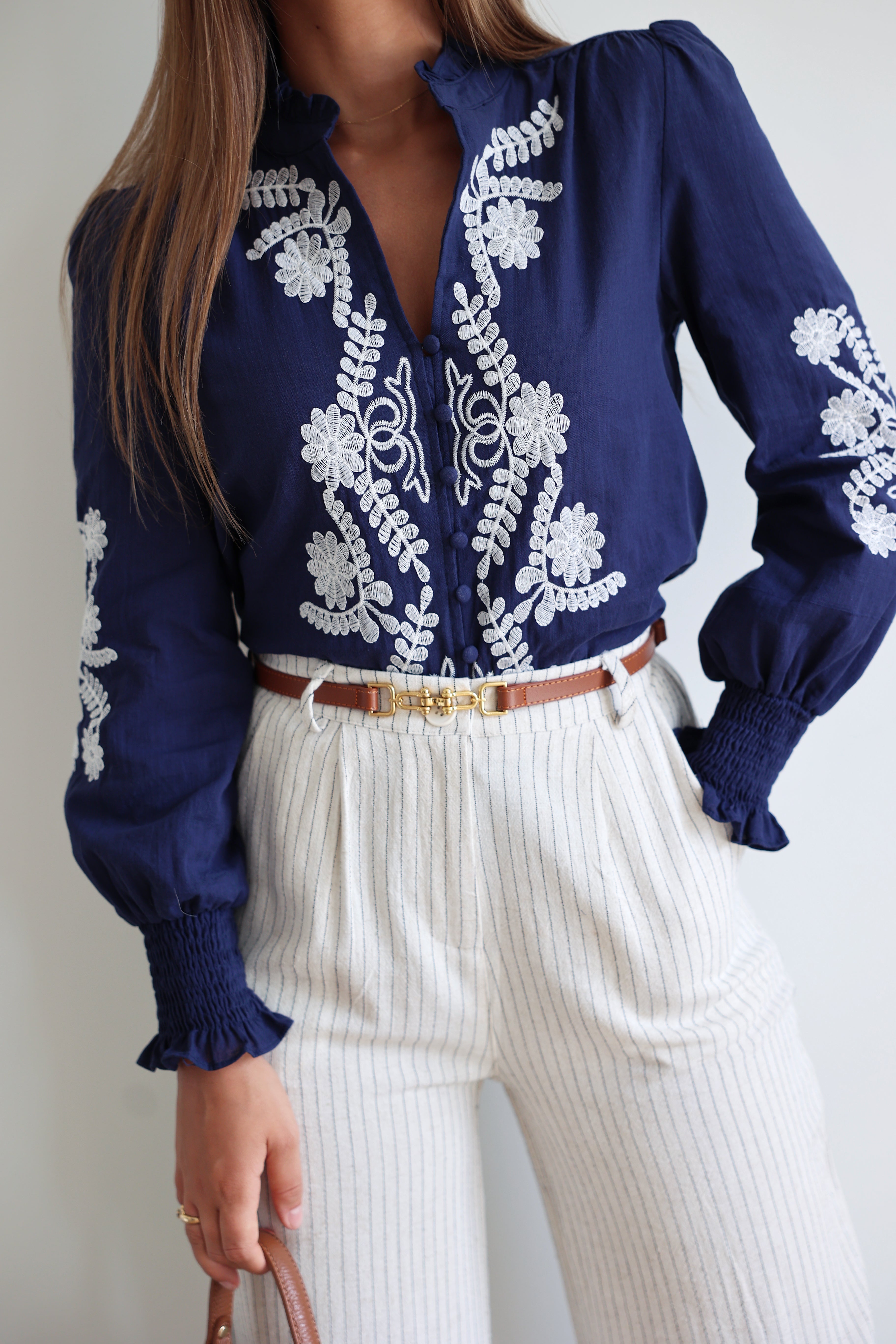 SUZANNA BLOUSE - WHITE