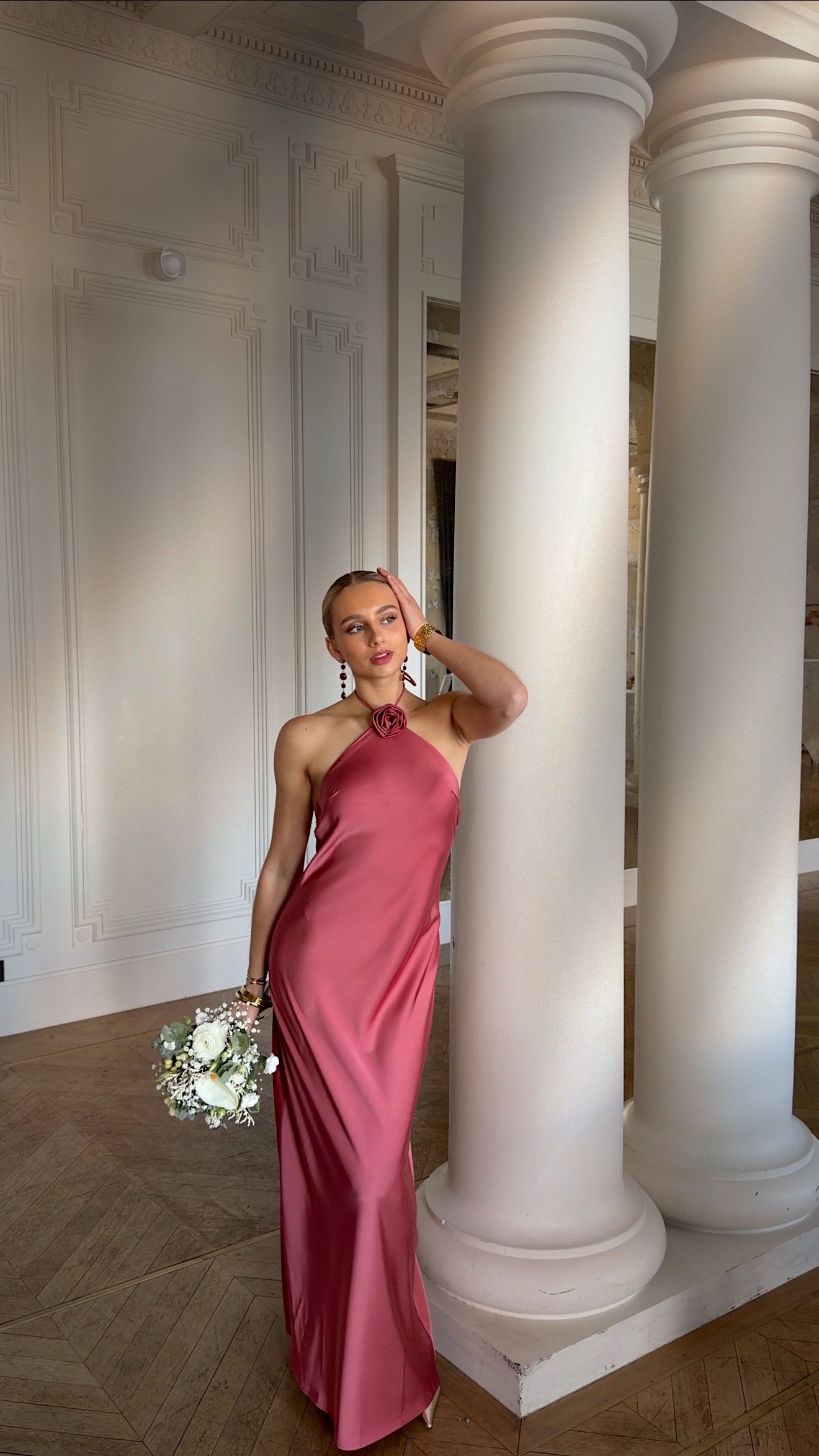 JULIA DRESS - TERRACOTTA