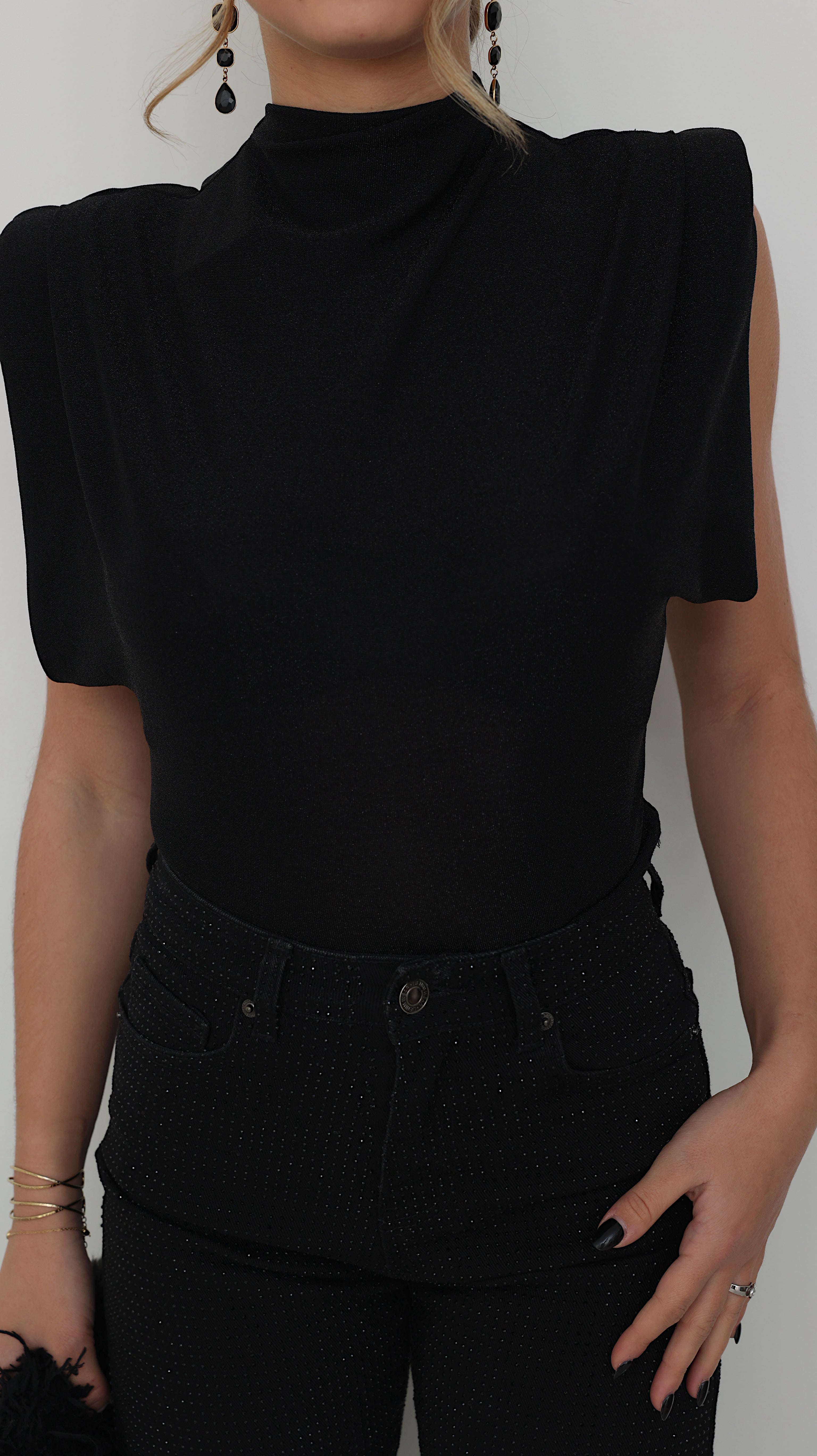 TOP AMY - BLACK