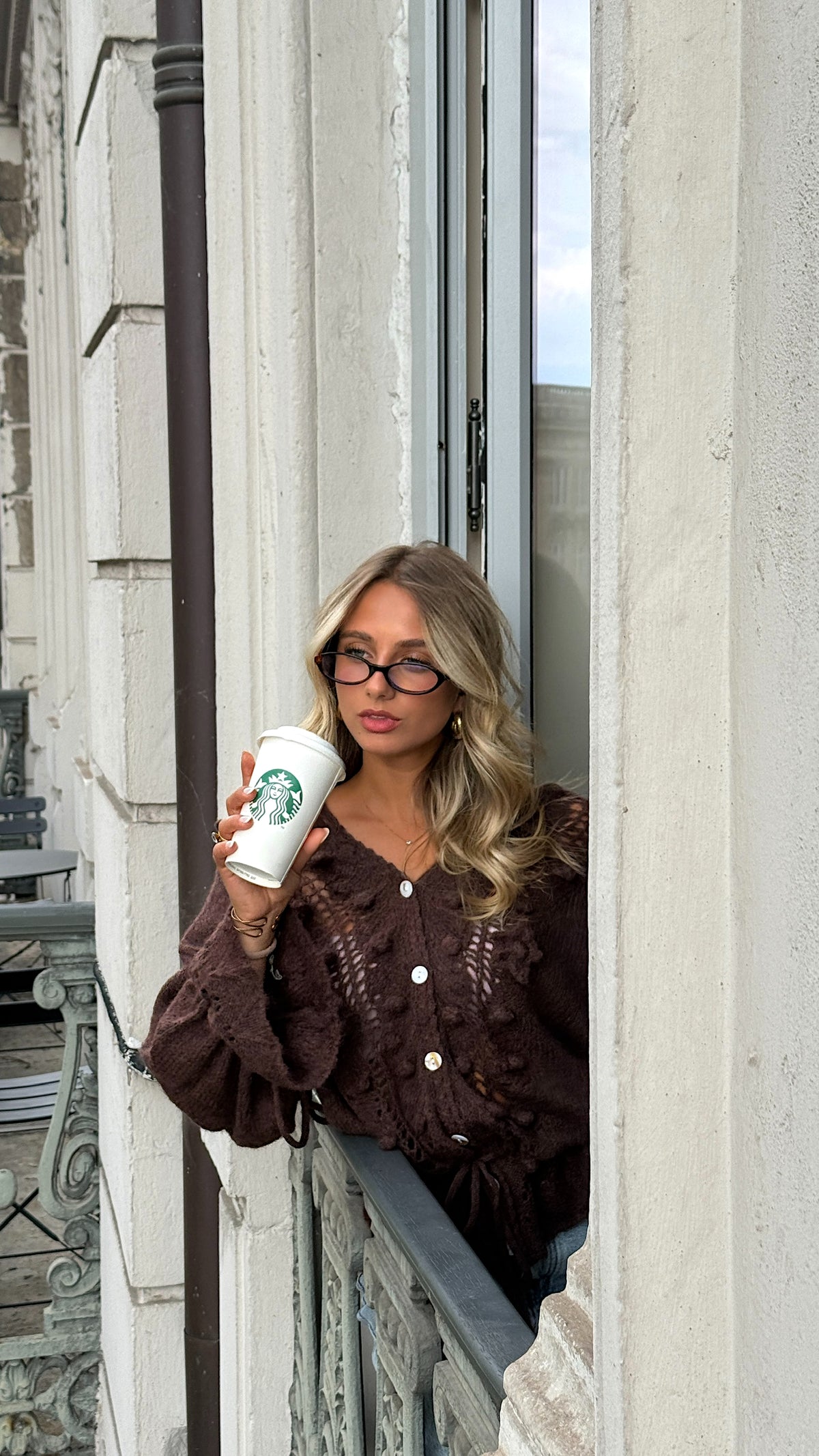 GILET JENNY - CHOCO
