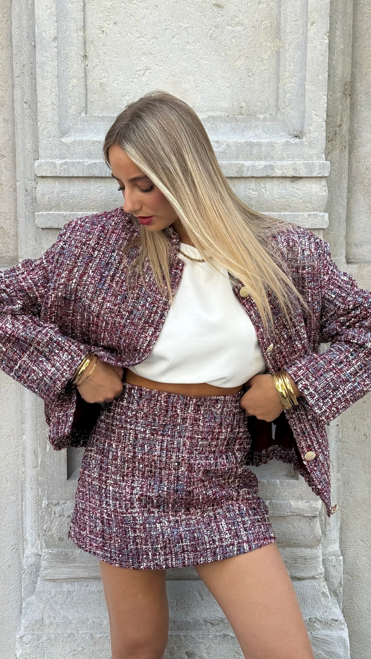 VESTE NOA - BORDEAUX