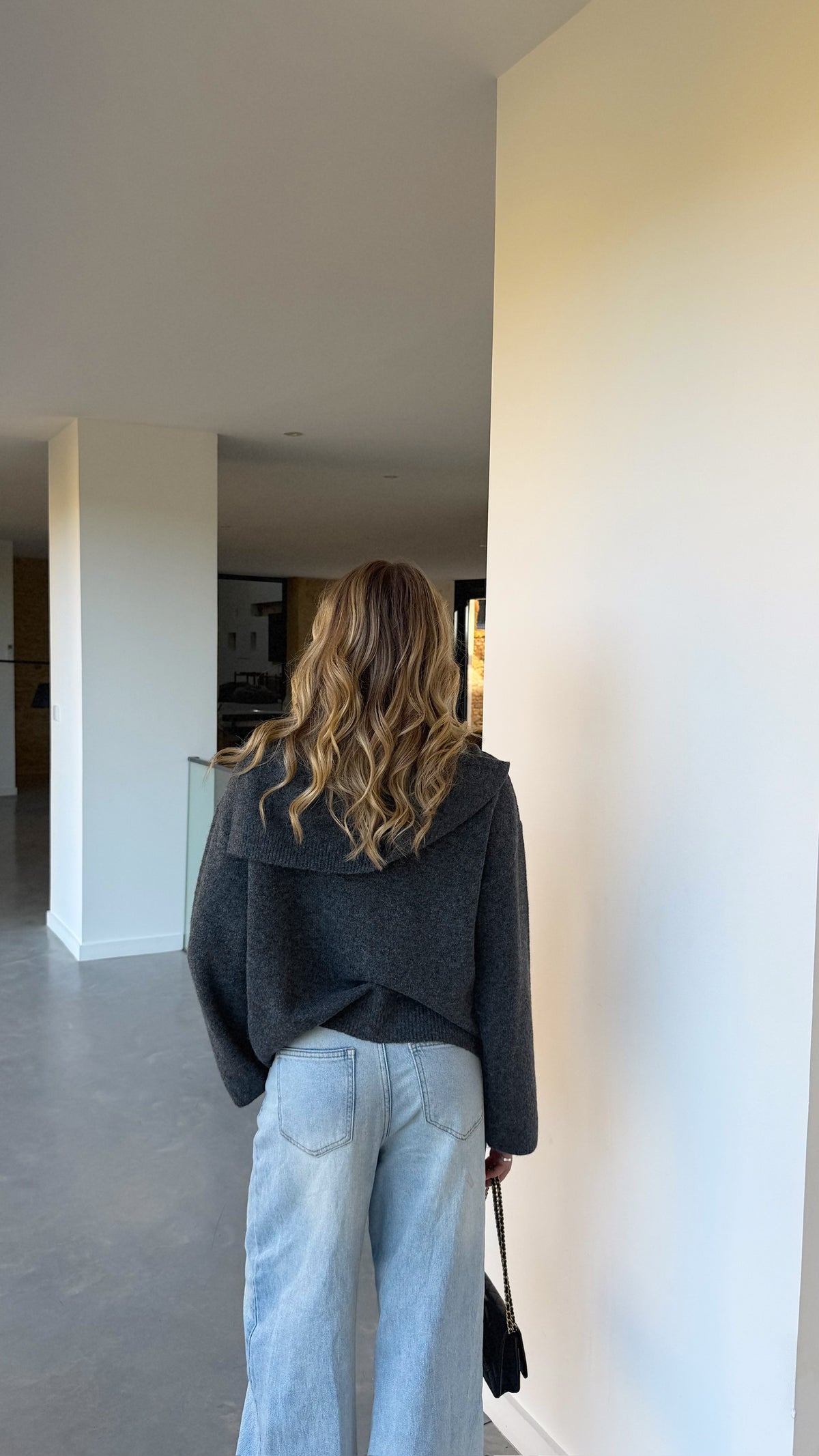 GILET LAURA - GRIS