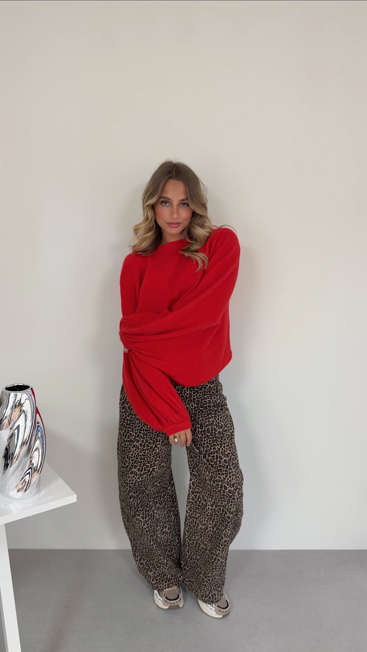 PULL ZOE - ROUGE