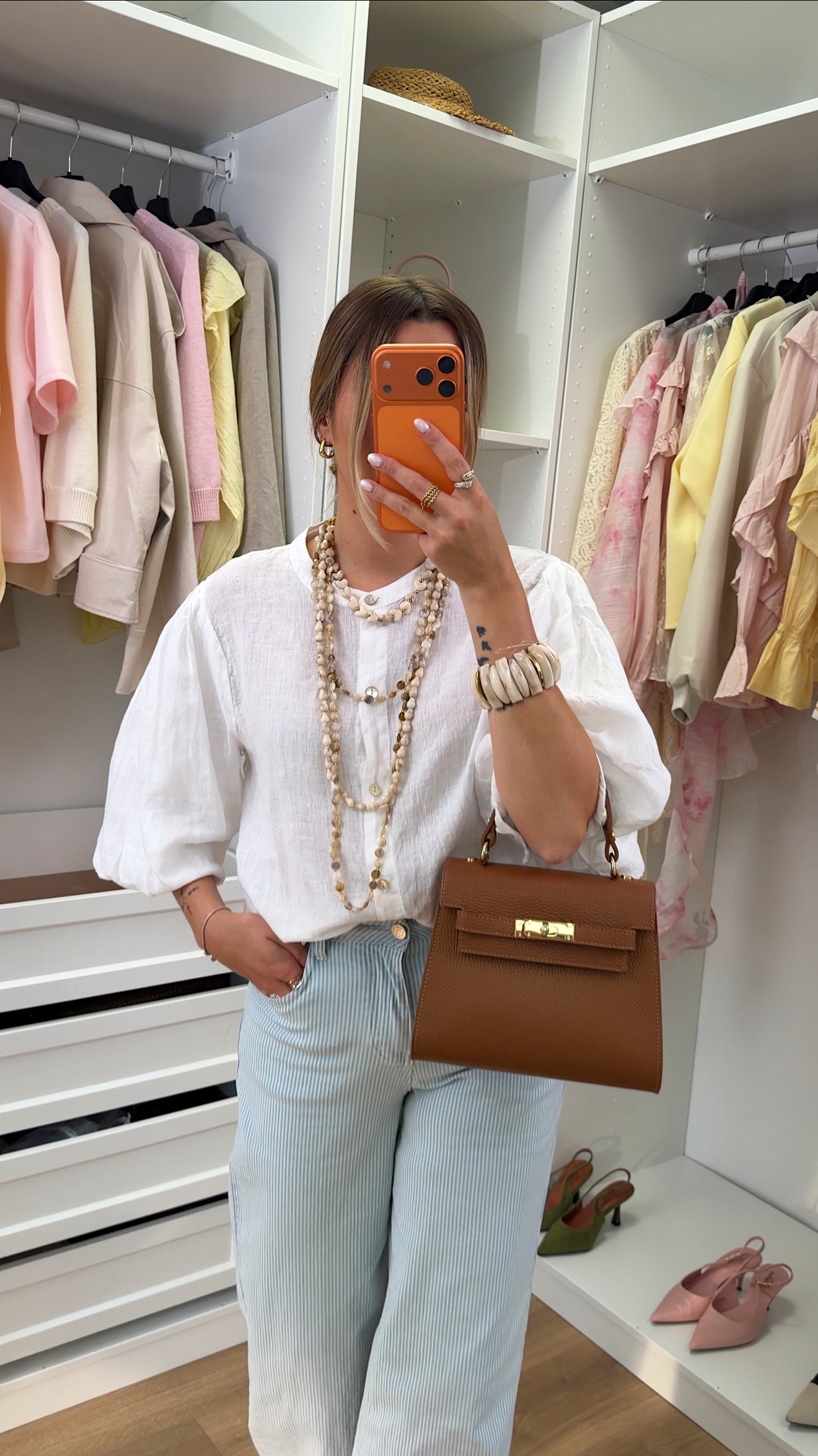 CHEMISE MAGALIE - BLANC