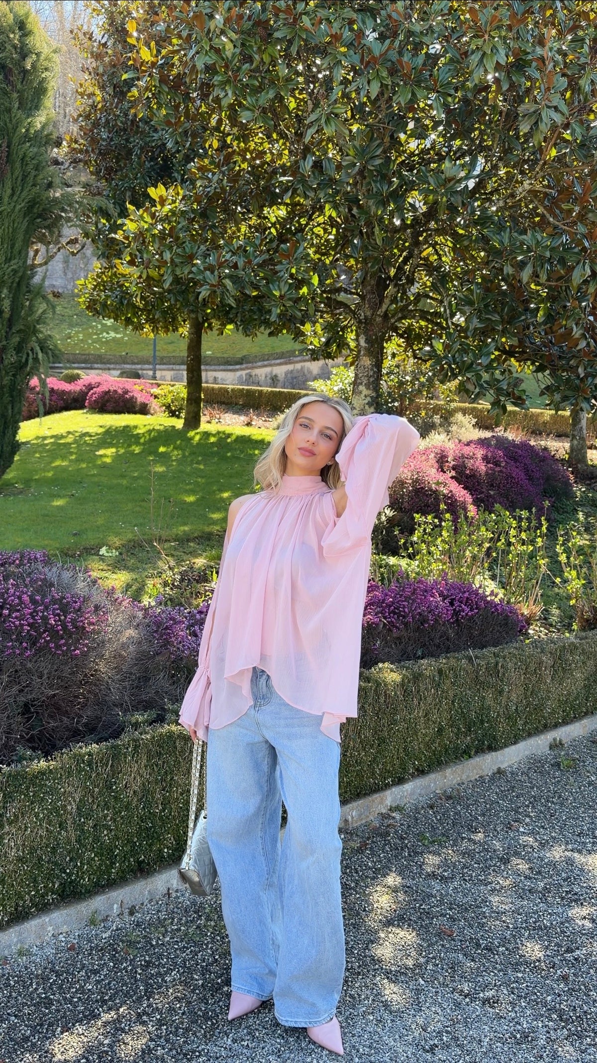 BLOUSE MONA - ROSE
