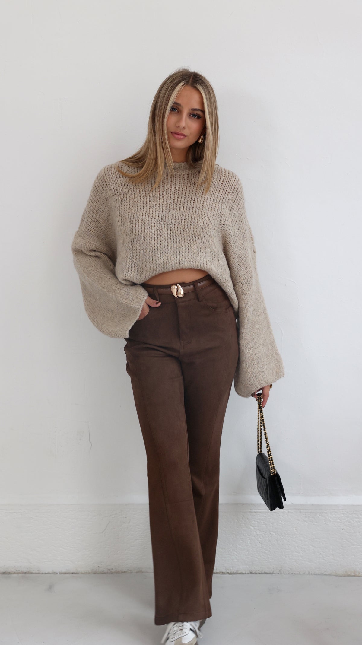 PANTALON DANY - MARRON