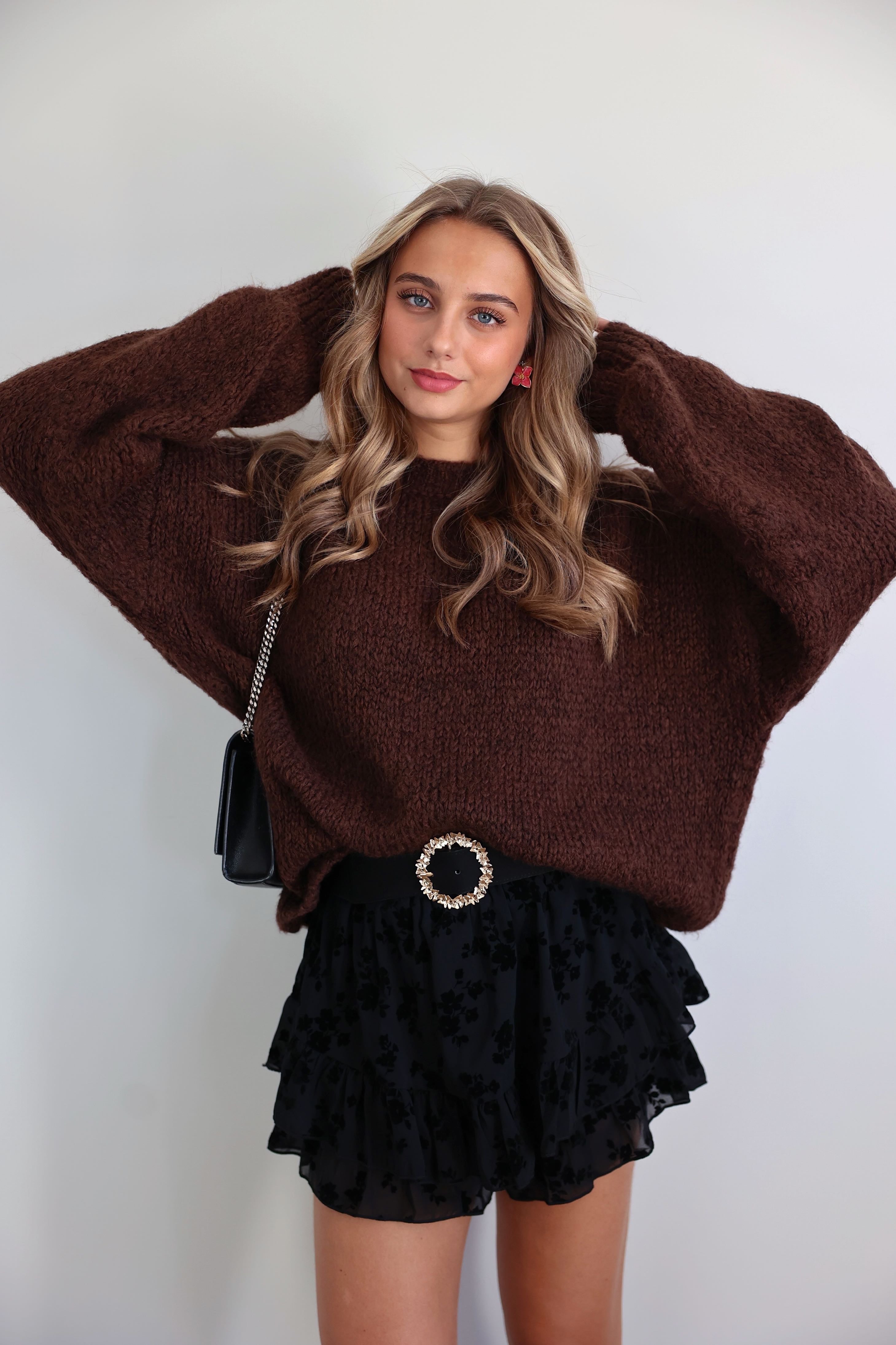 PULL CLOÉ - MARRON