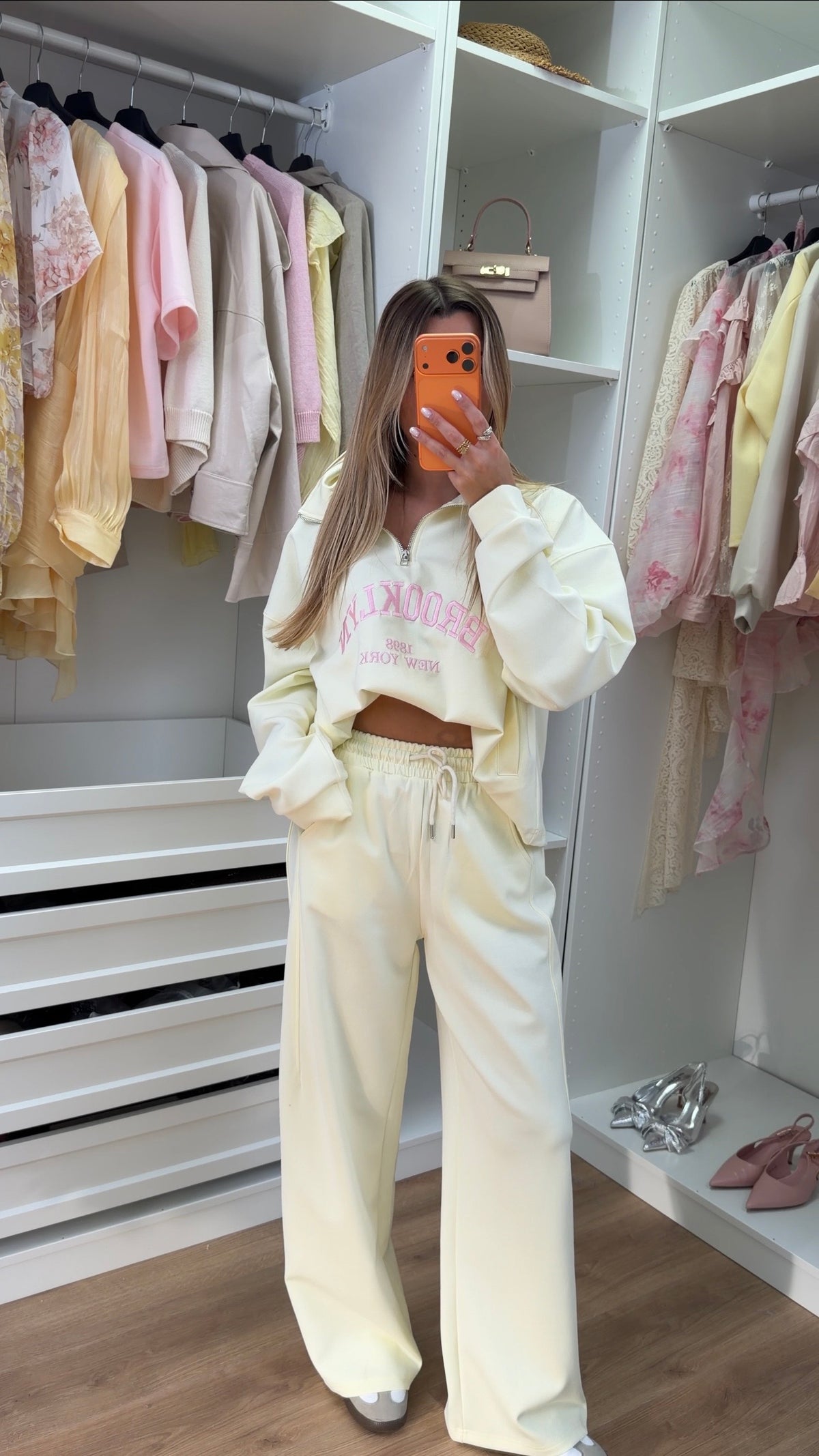 ENSEMBLE MILO - JAUNE PASTEL