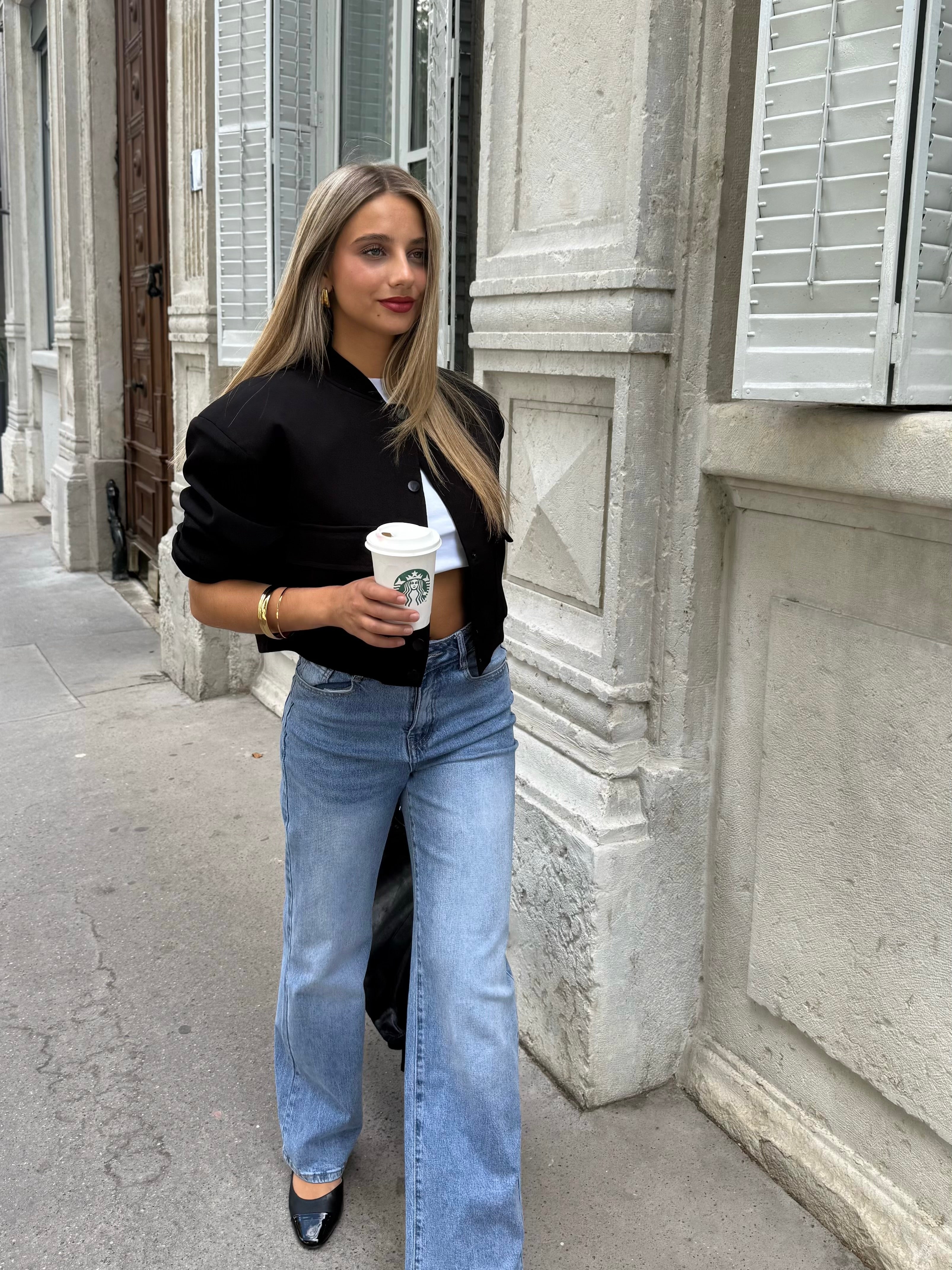 BOMBER ALIZEE - NOIR