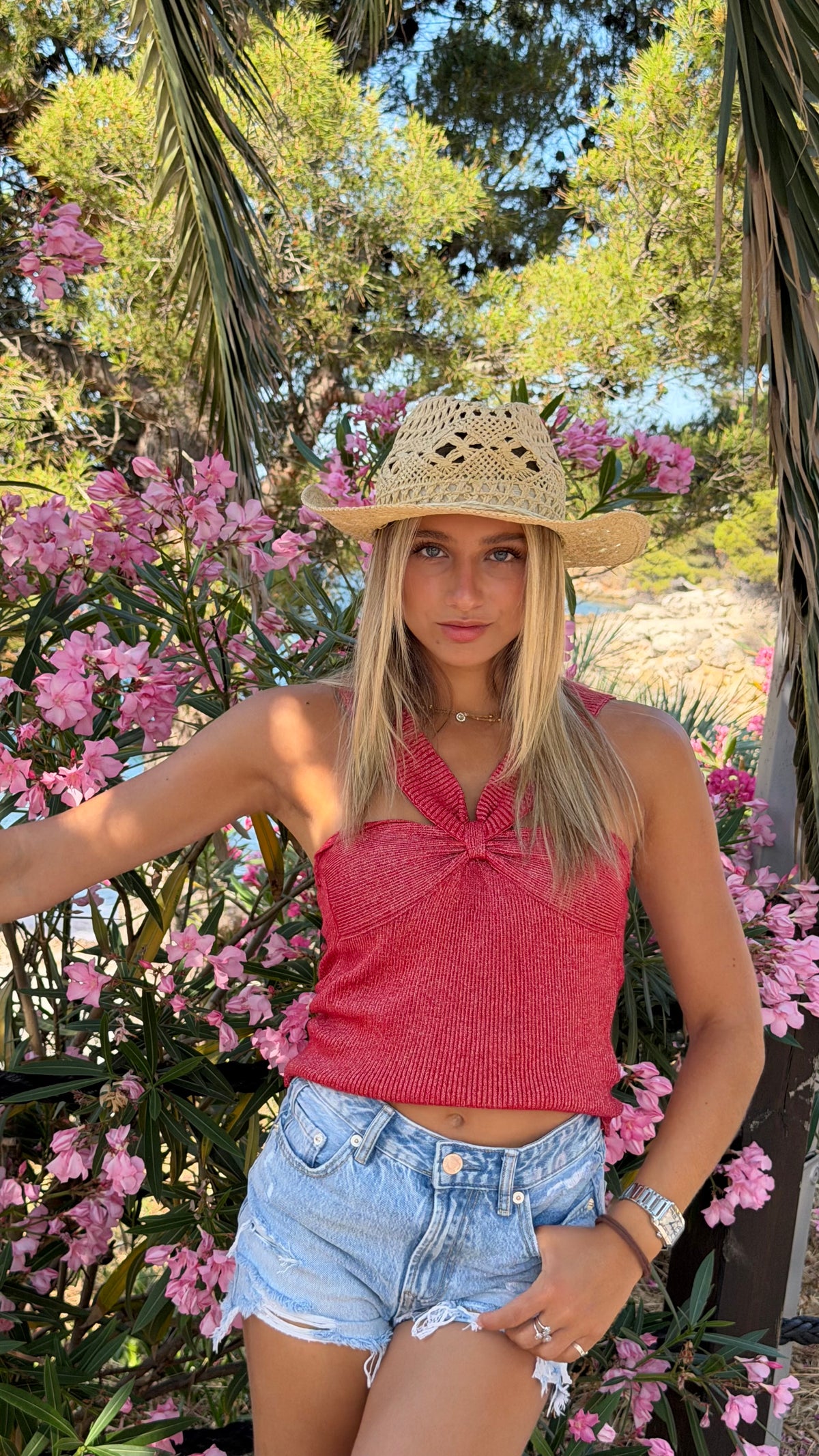EVA TOP - RED
