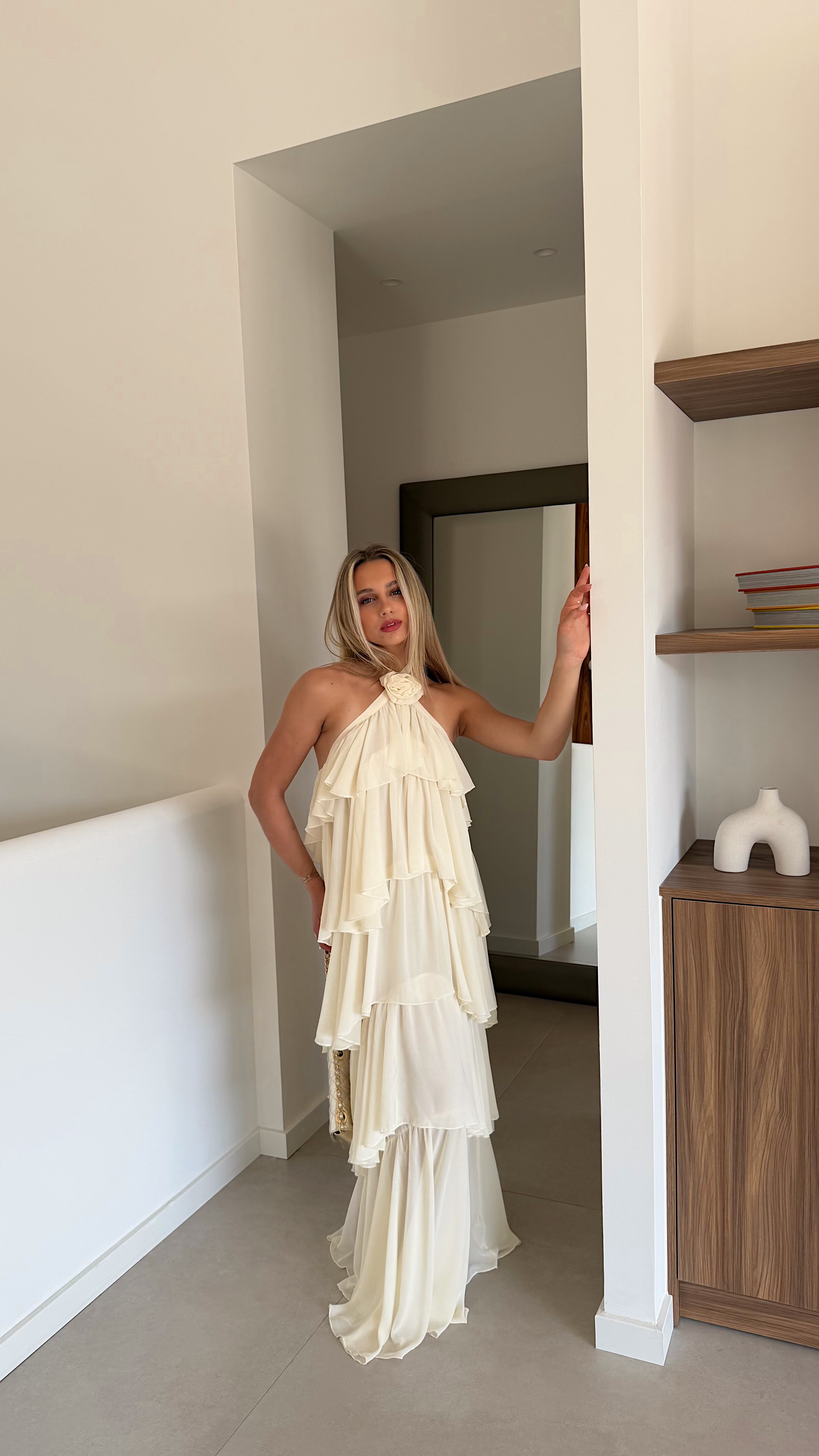 DRESS ALBA - WHITE