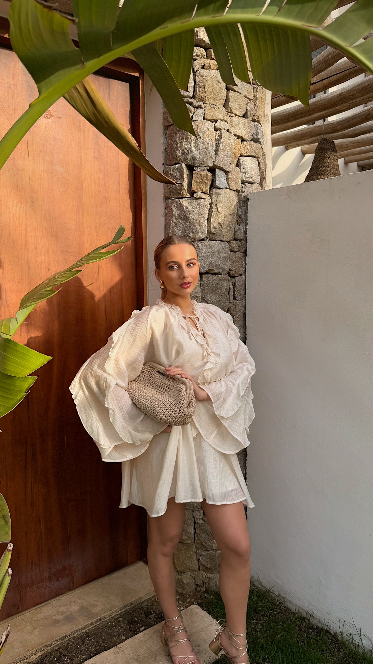 VESTIDO CAROLINE - CRUDO