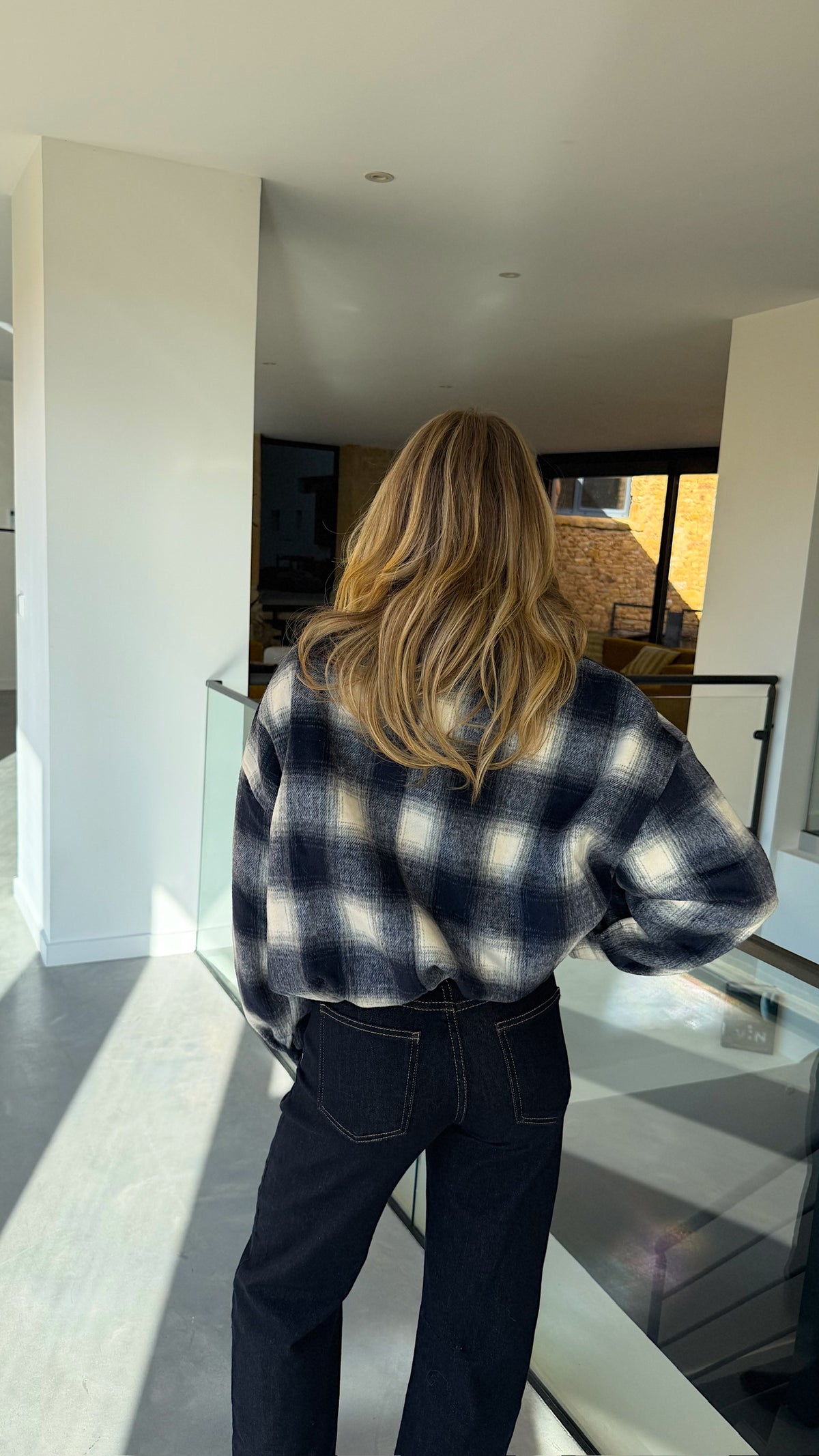 MANTEAU AMELIA - MARINE