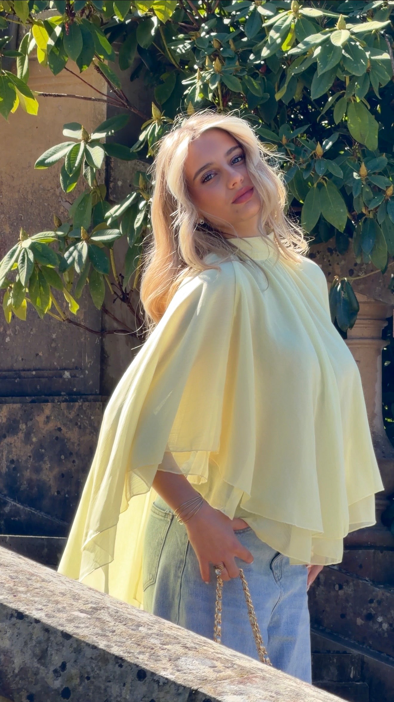 BLOUSE ISALIA - JAUNE