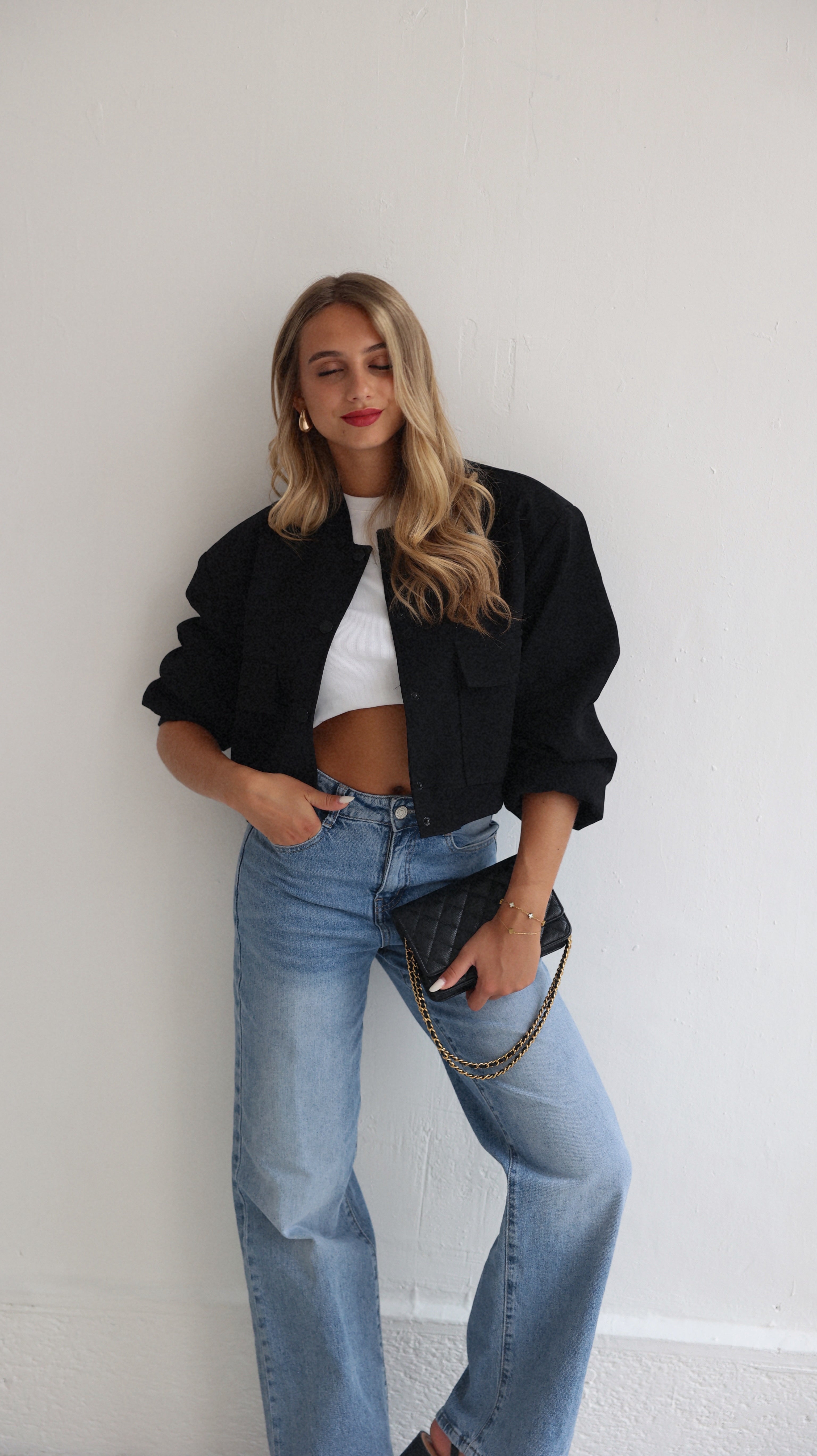 BOMBER ALIZEE - NOIR