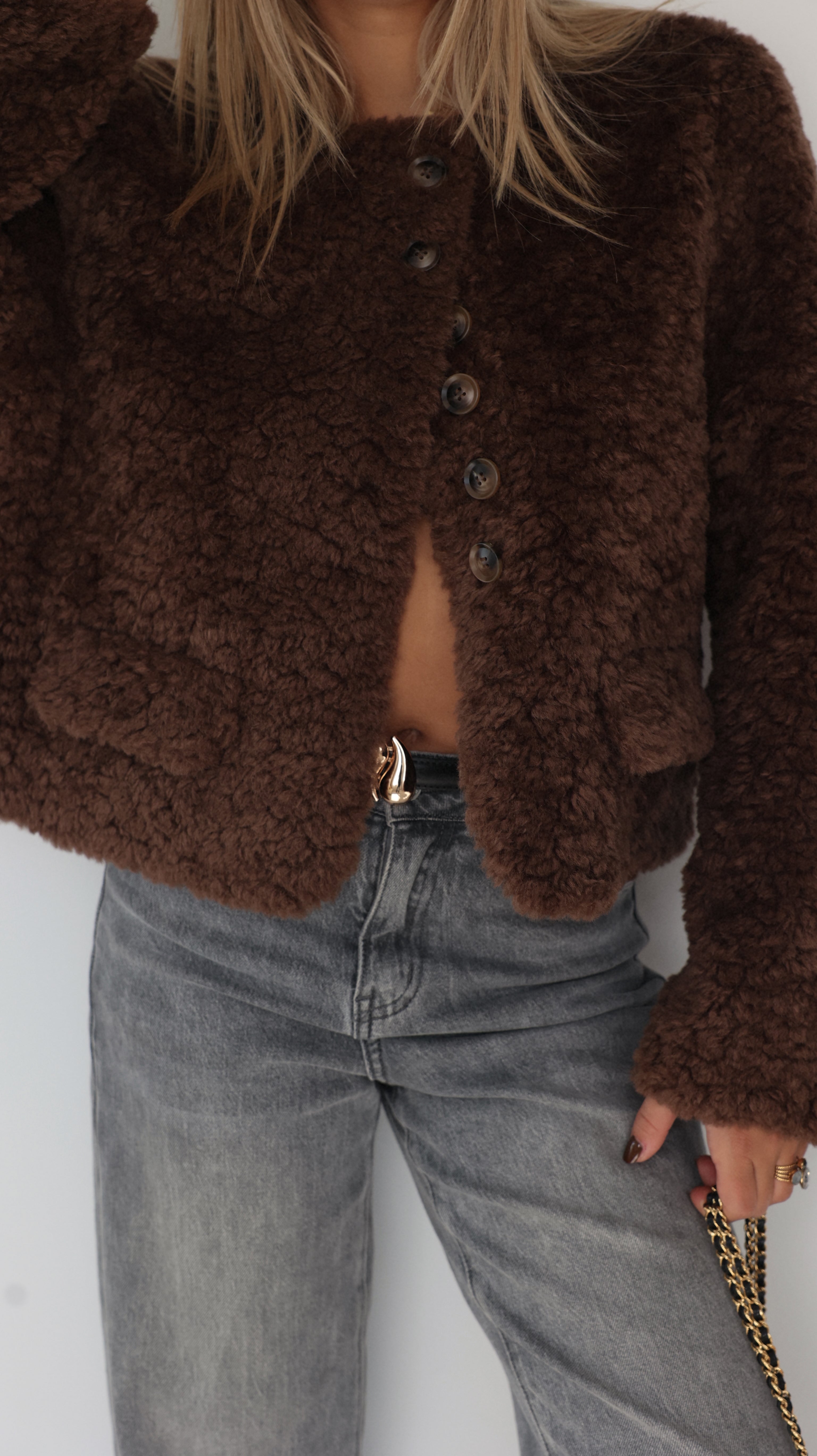 MIREILLE JACKET - CHOCO