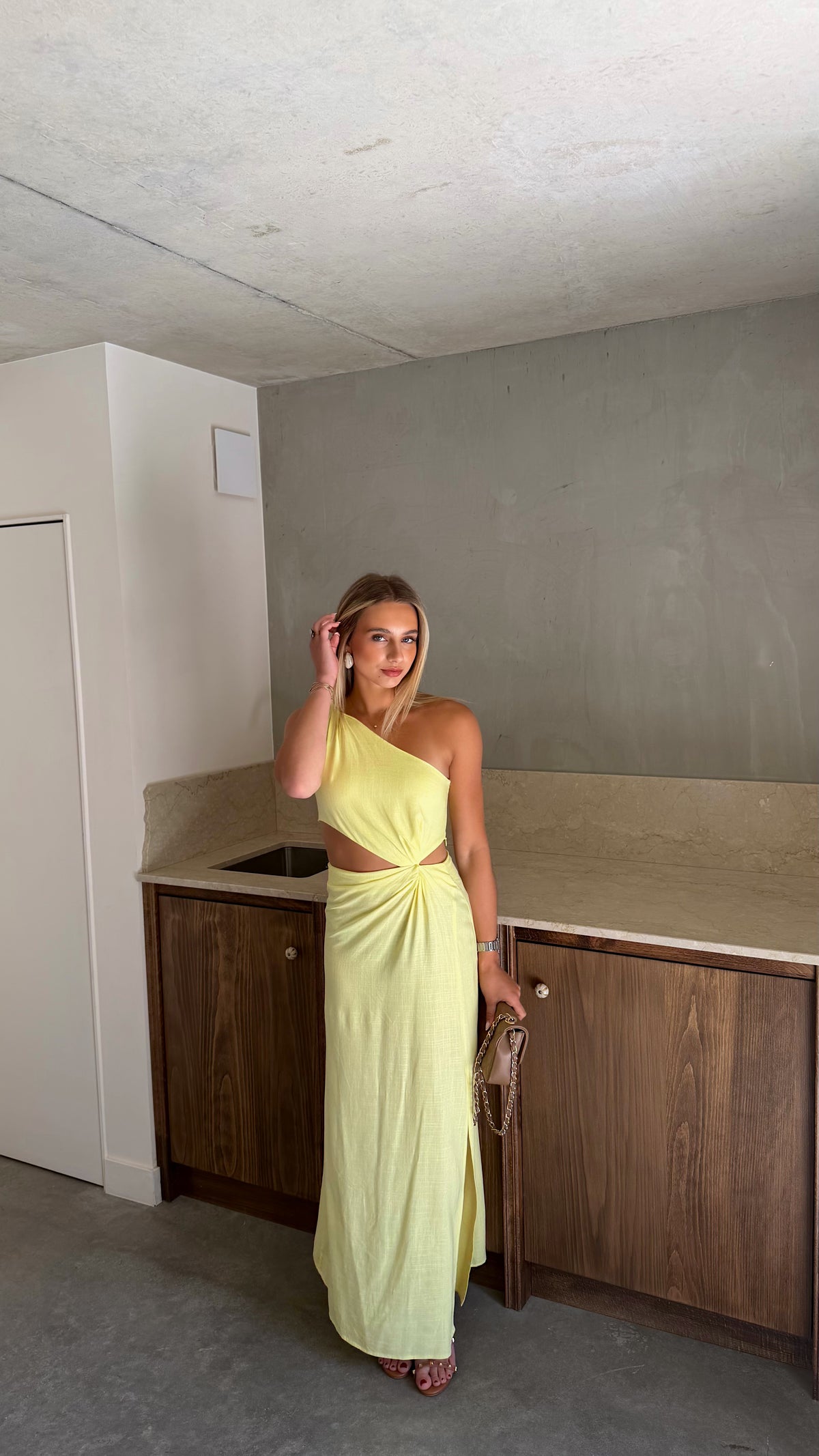 MIRA DRESS - YELLOW