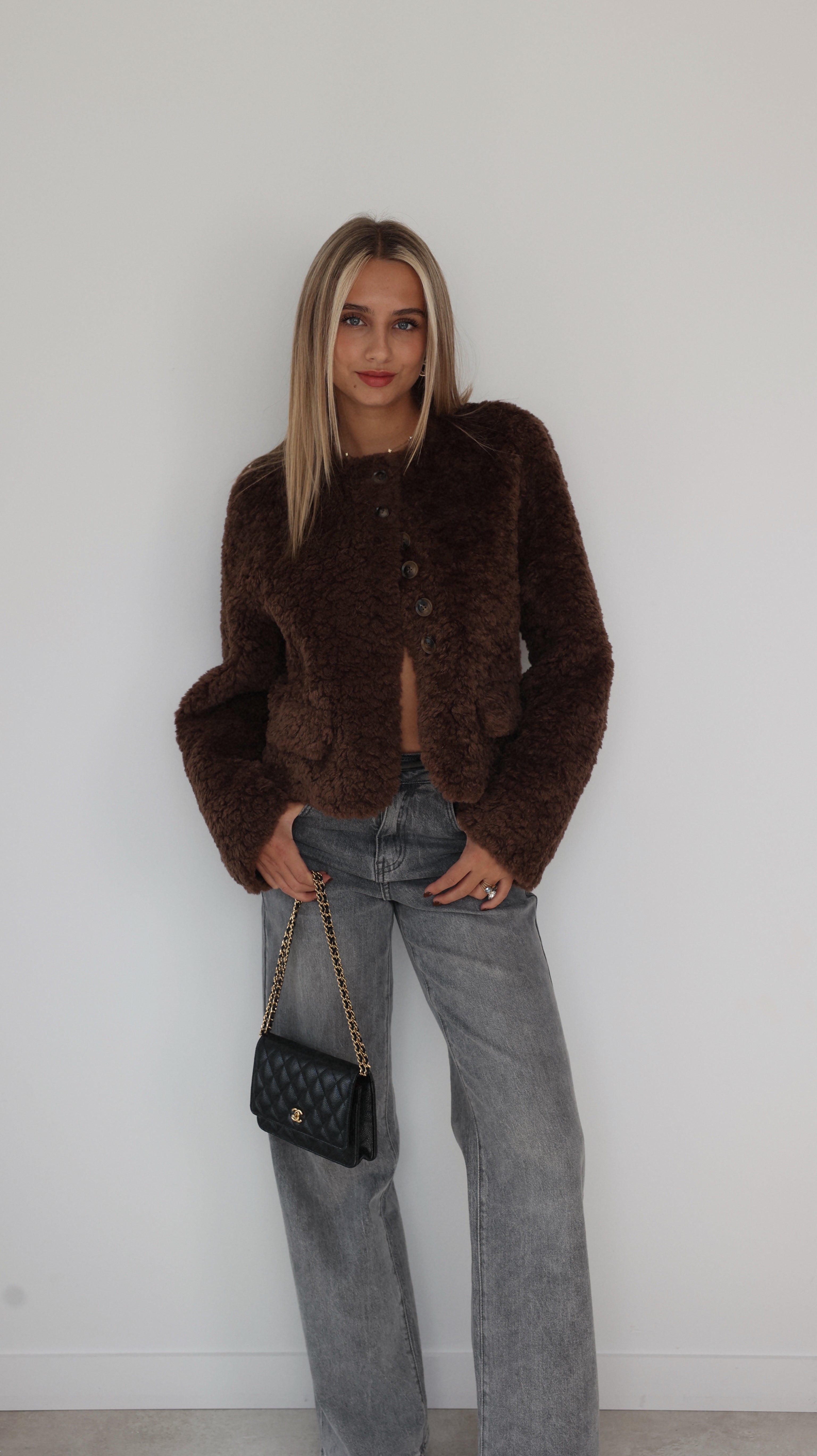 MIREILLE JACKET - CHOCO