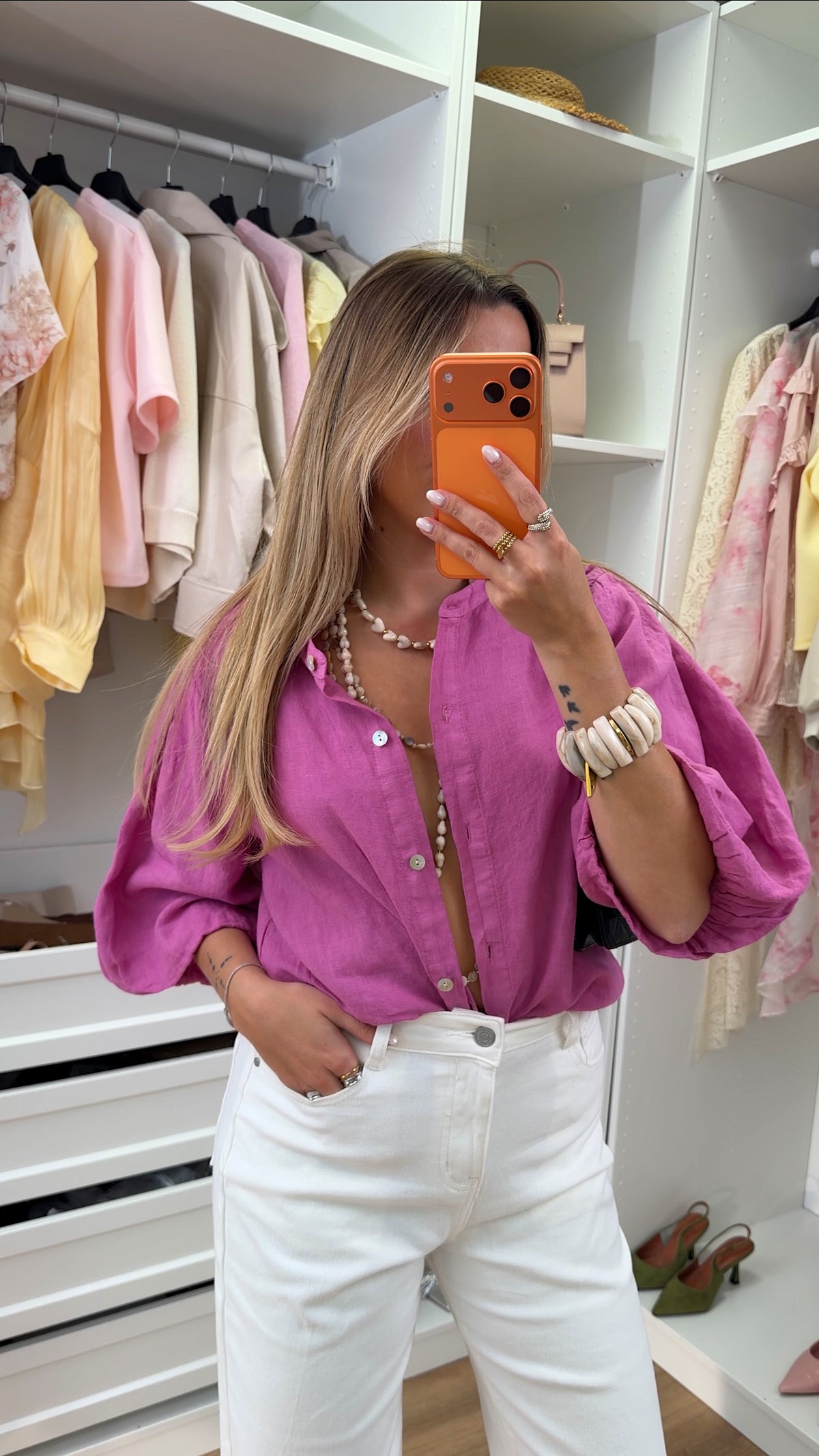 CAMISA MAGALIE - VIOLETA