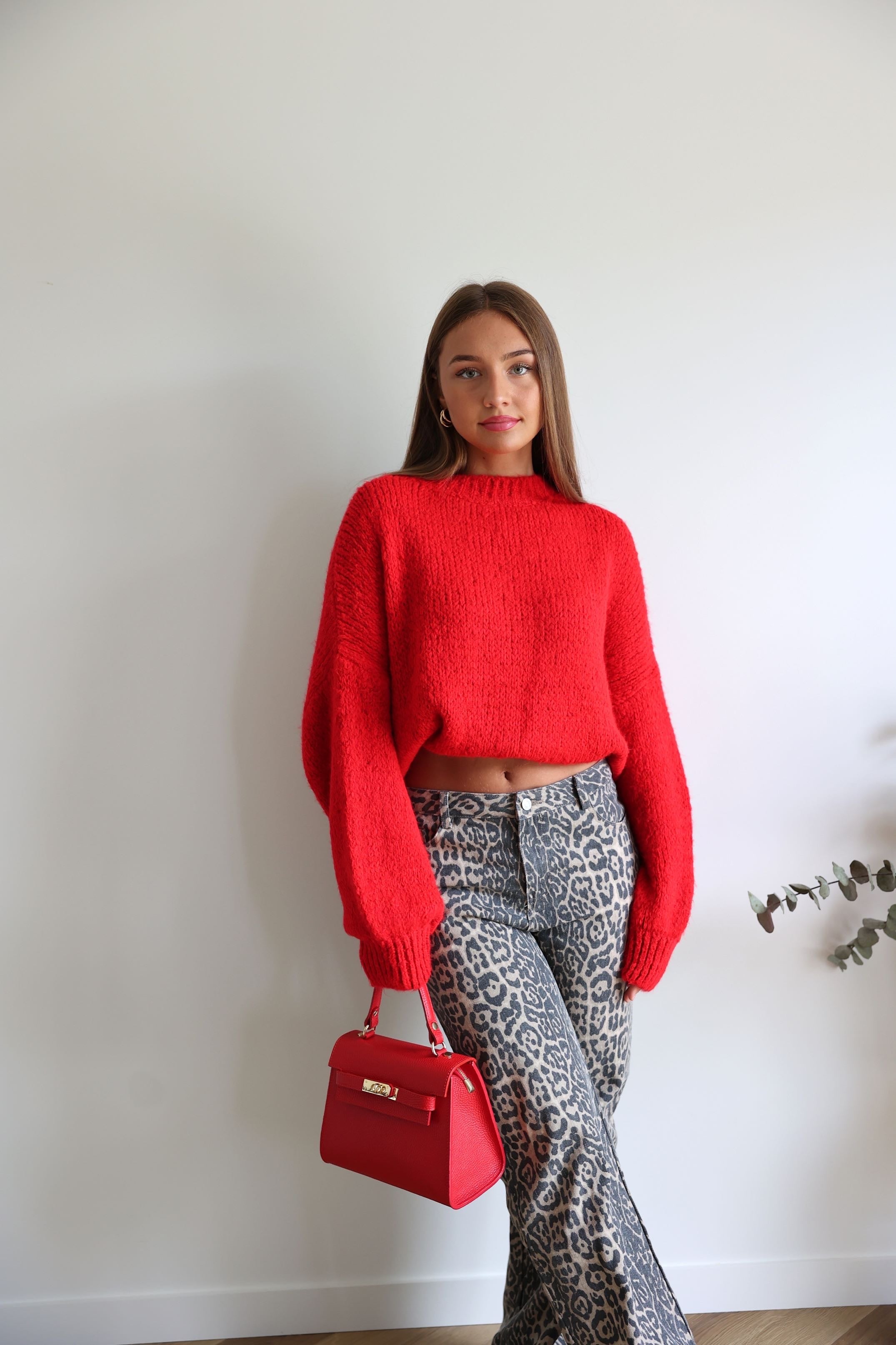 CLOÉ SWEATER - RED