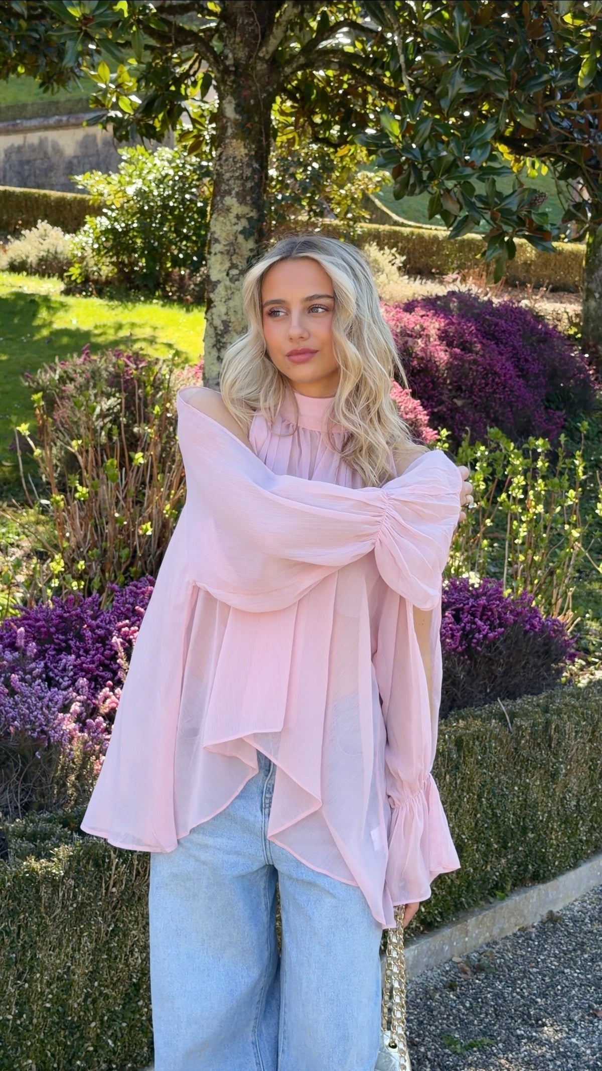 BLOUSE MONA - ROSE