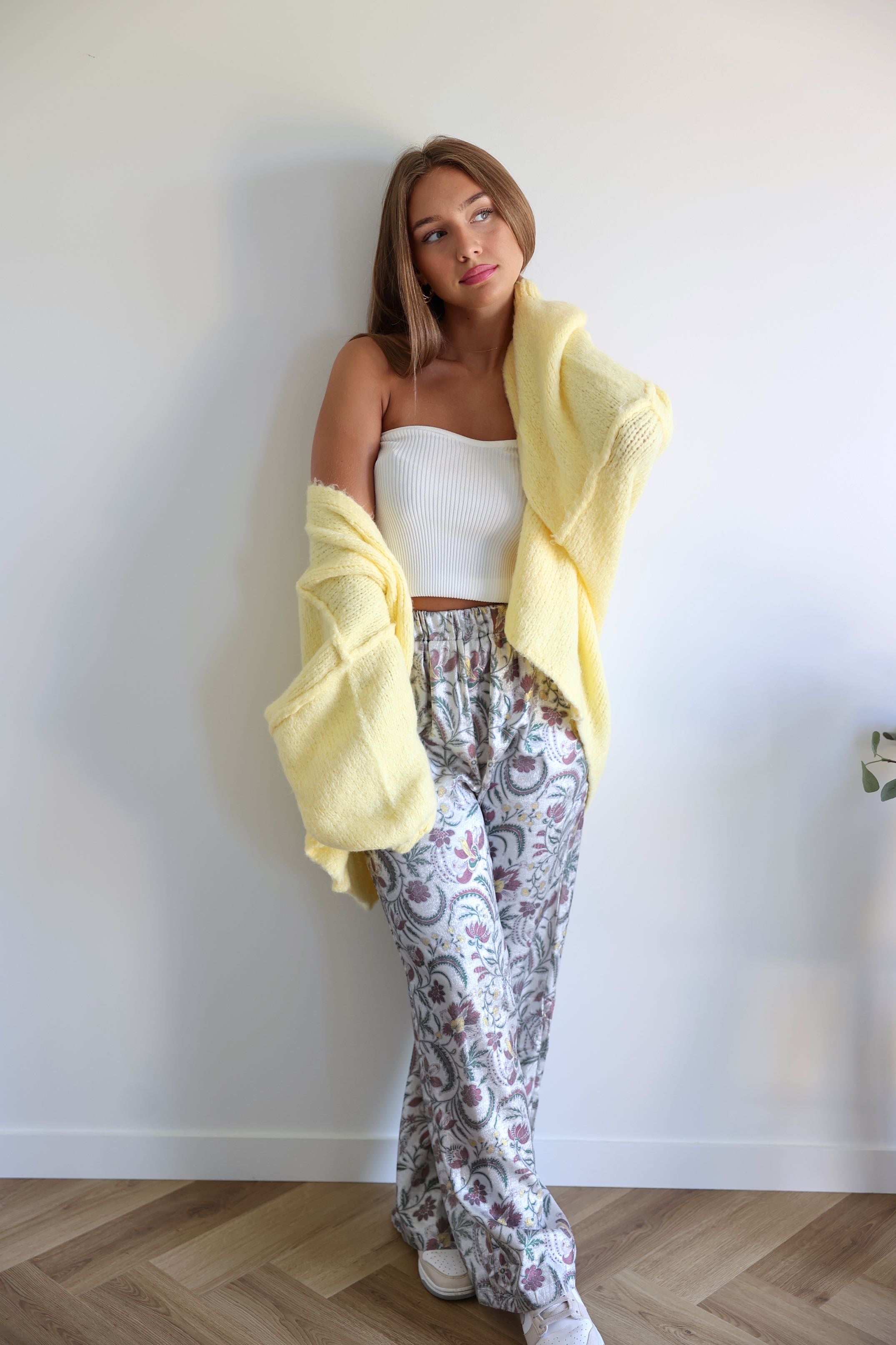 LOU CARDIGAN - YELLOW