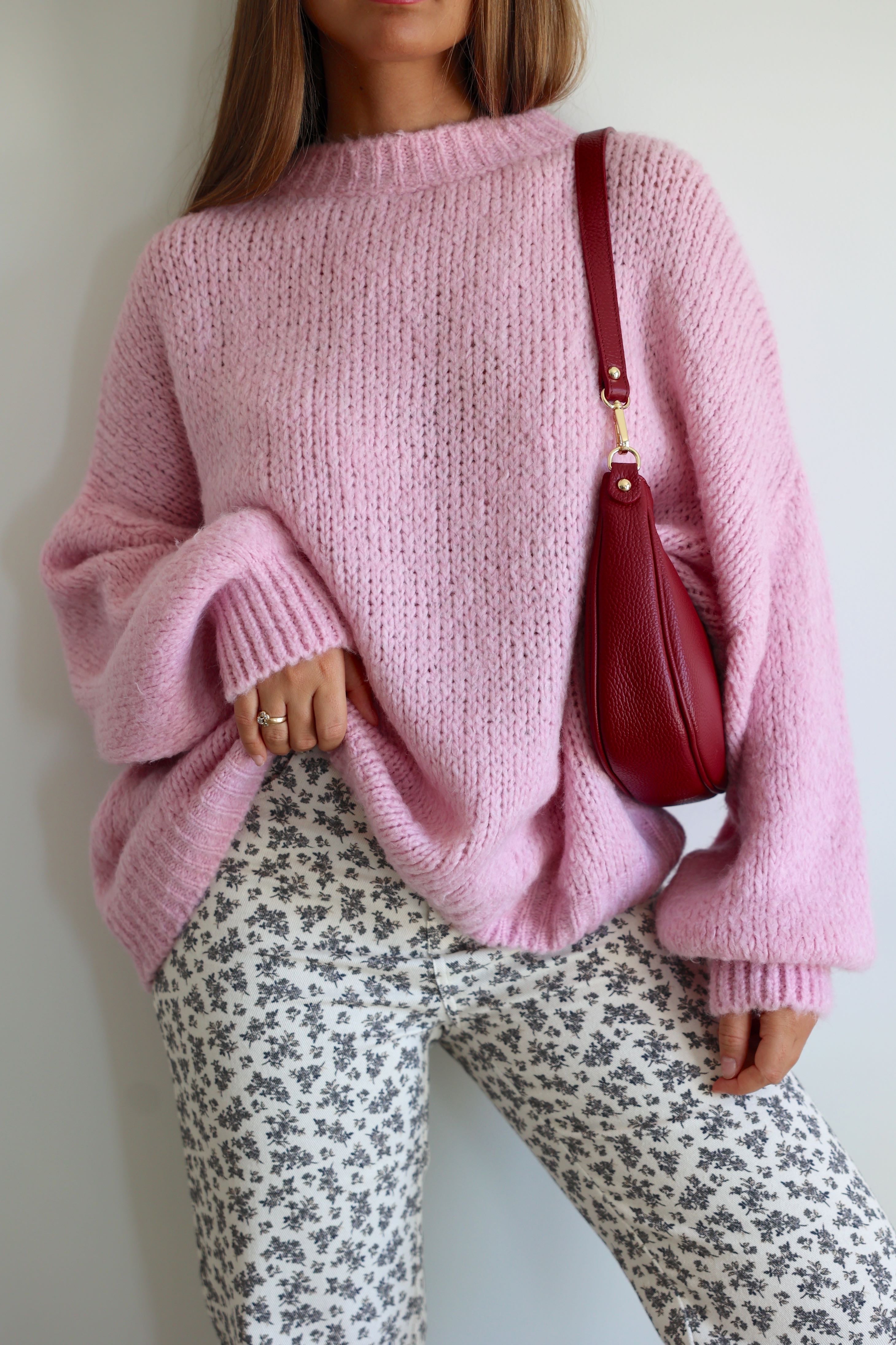 CLOÉ SWEATER - PALE PINK