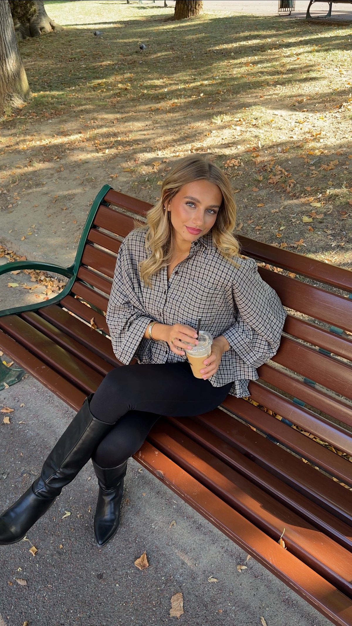 CHEMISE MANON - MARRON