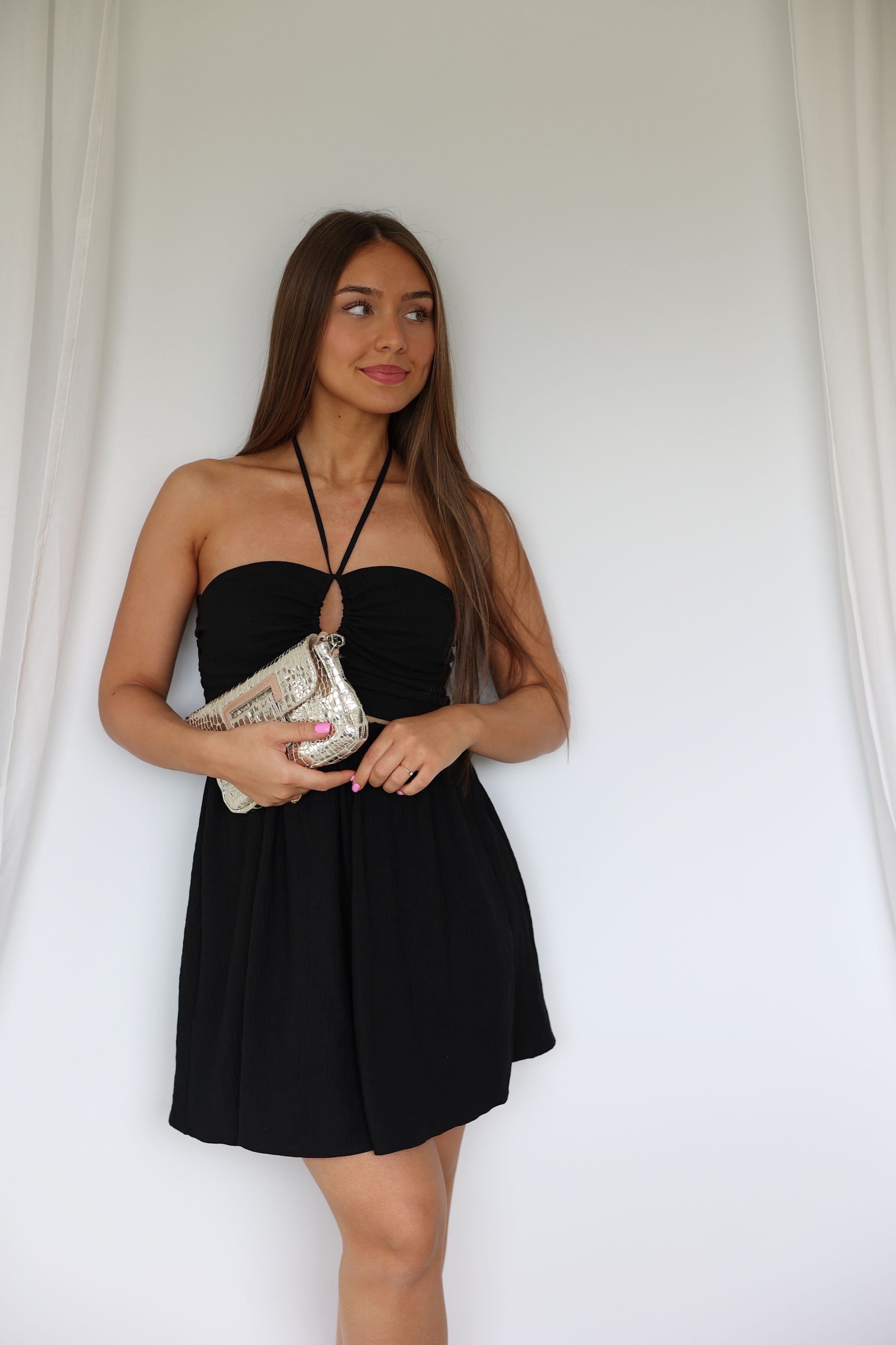 ALBA DRESS - BLACK