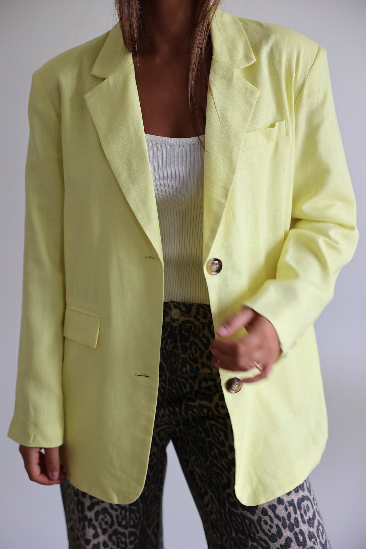 BLAZER JADE - YELLOW