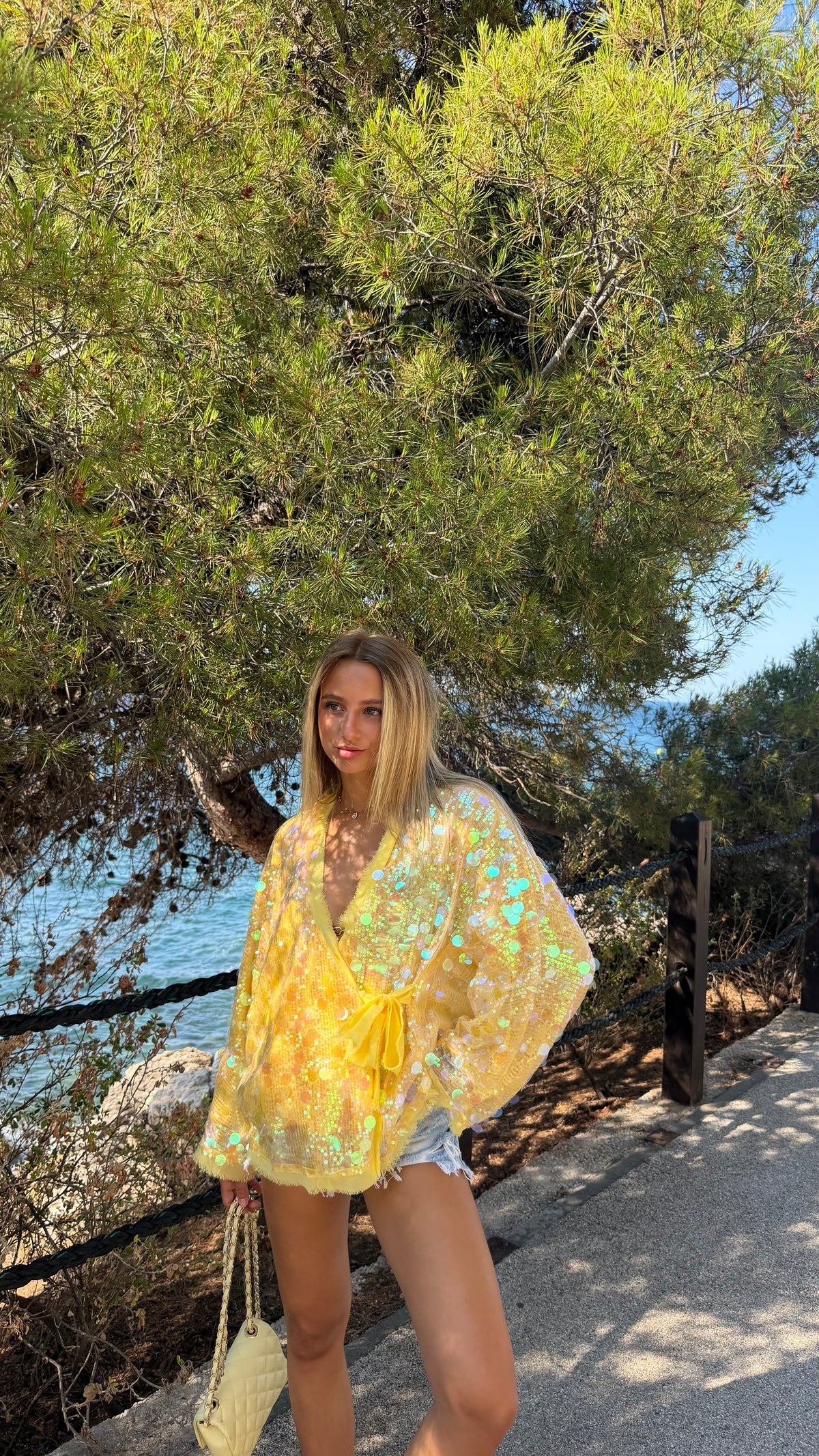 GILET ALICE - JAUNE