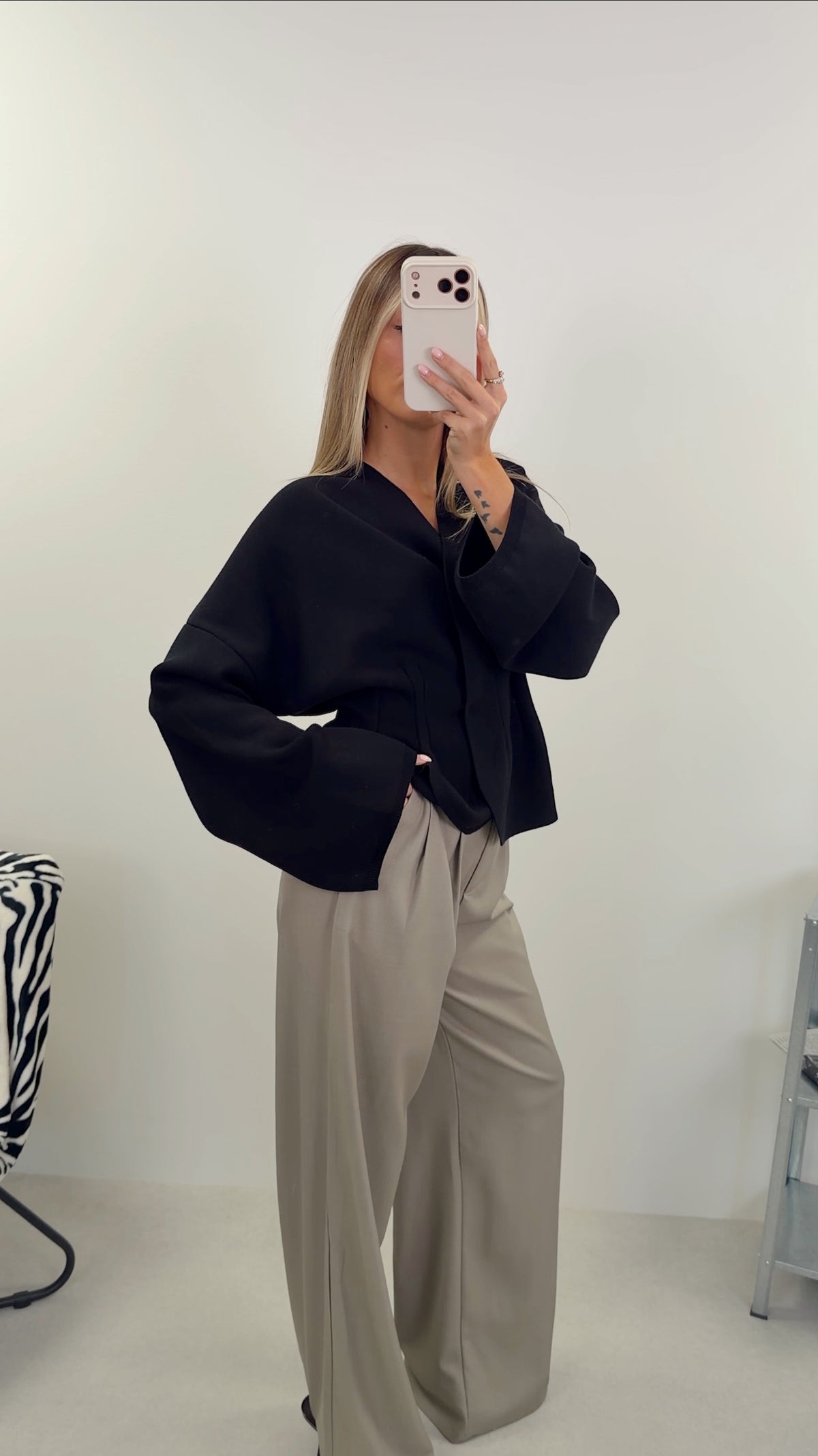 GILET OLYMPE - NOIR