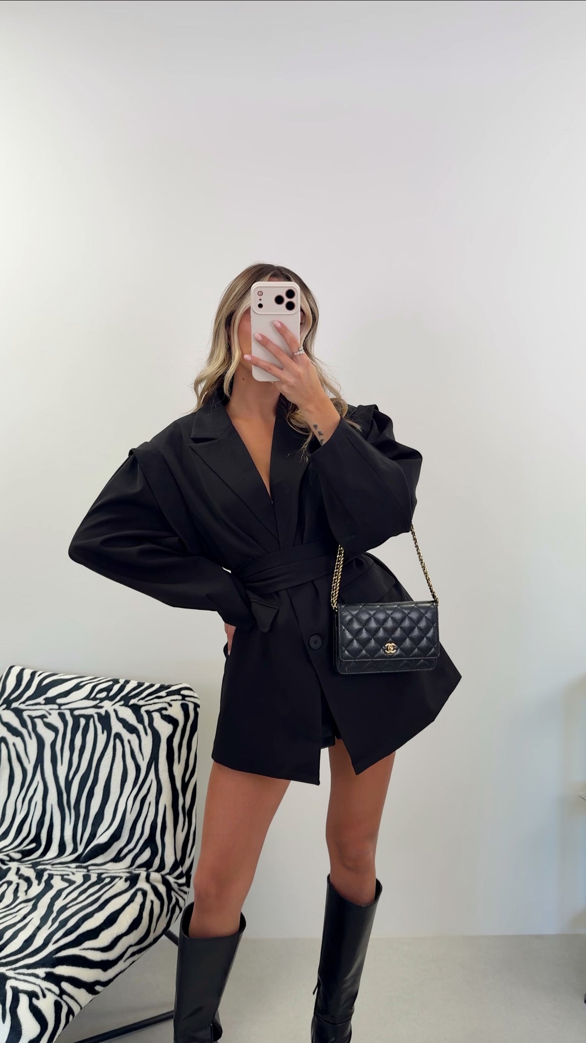 BLAZER LINA - NOIR