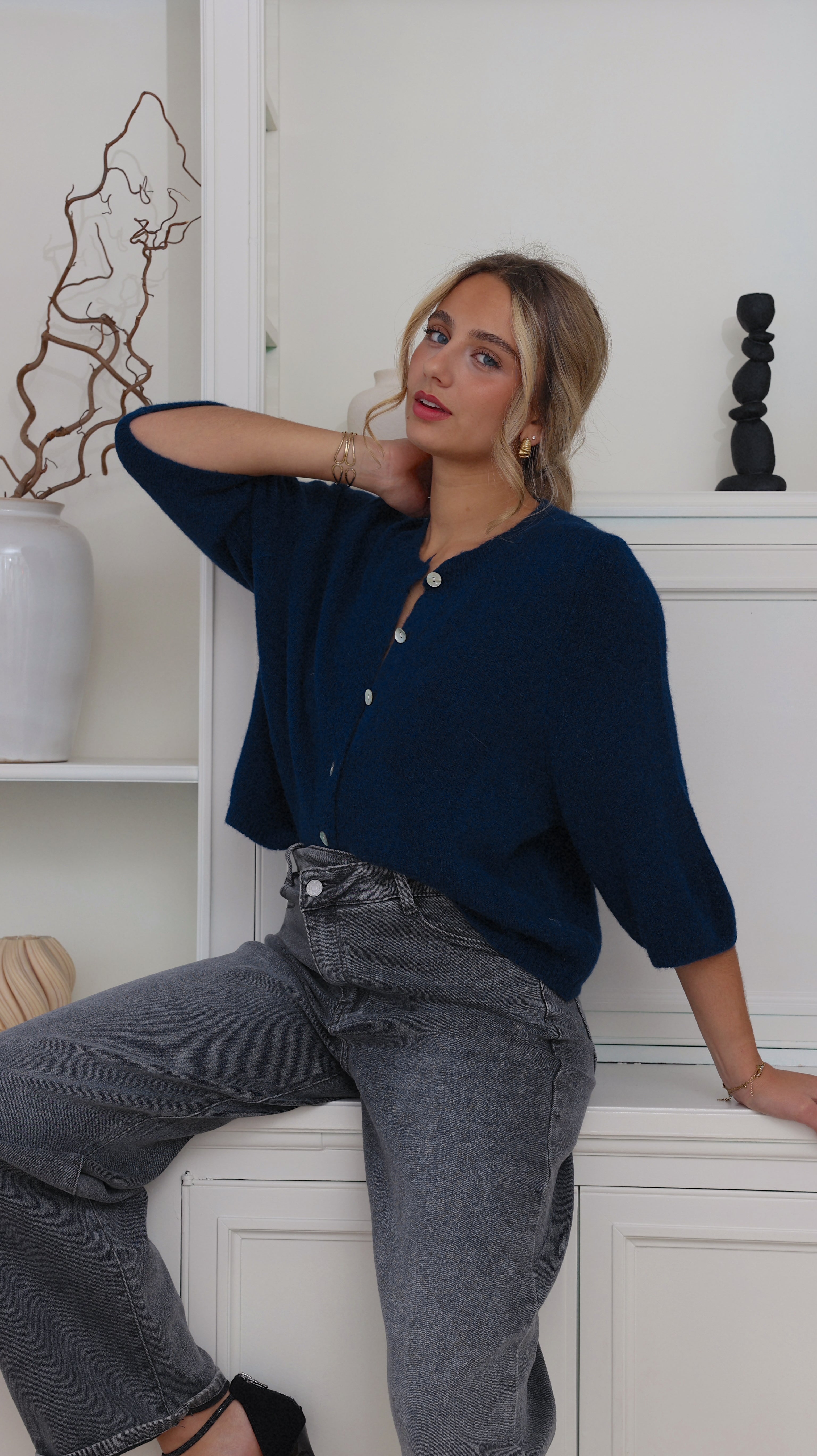 CHALECO MESSIA - AZUL MARINO