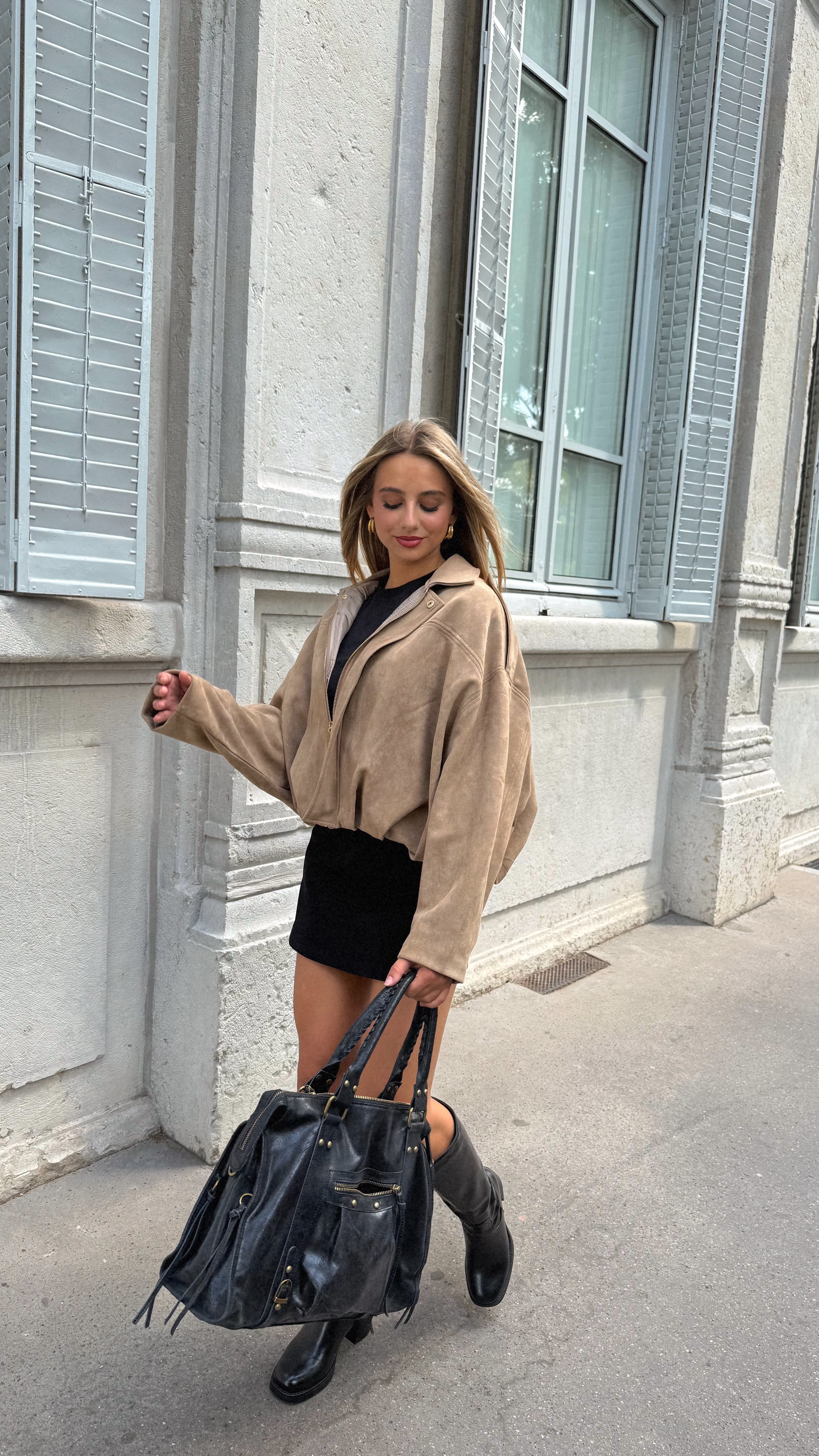 VESTE LORENA - BEIGE